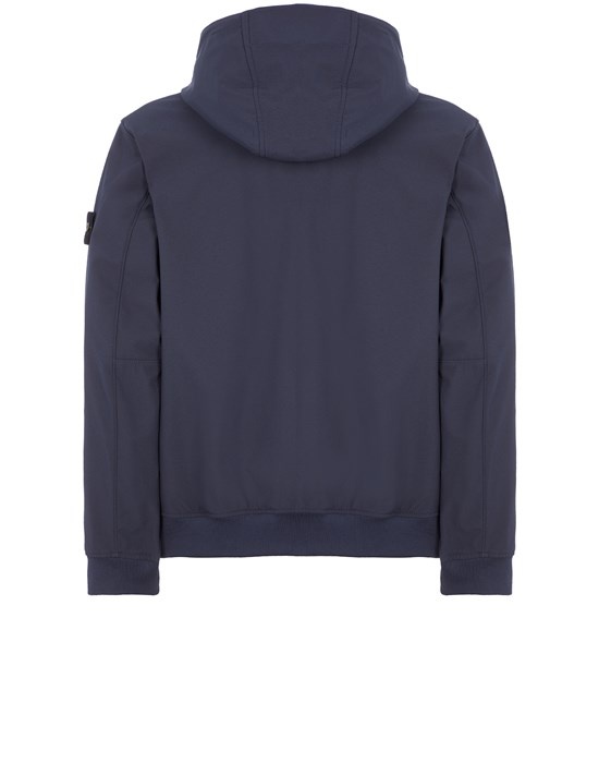 40227 LIGHT SOFT SHELL-R_e.dye® TECHNOLOGY IN RECYCLED POLYESTER BLUE - 2