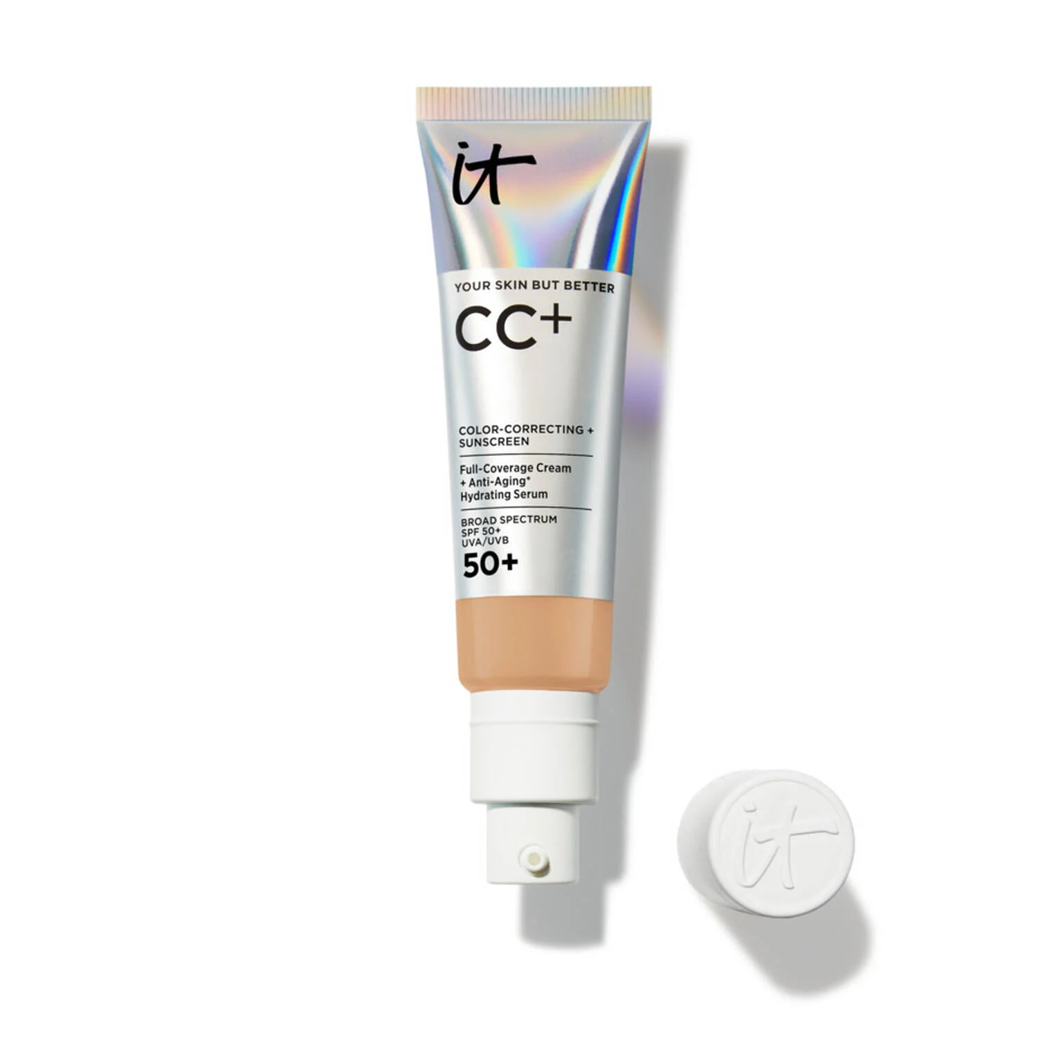 CC+ Cream Full-Coverage Foundation with SPF 50+ - 1