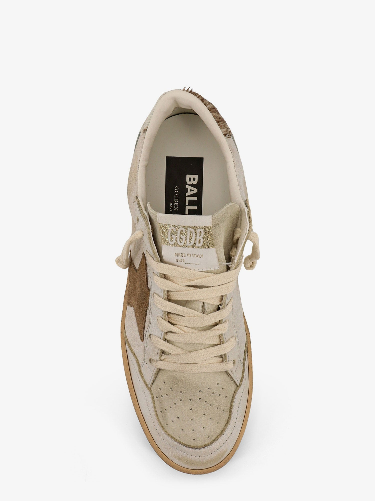 Golden Goose Deluxe Brand Ball Star Leather And Suede Sneakers - 5