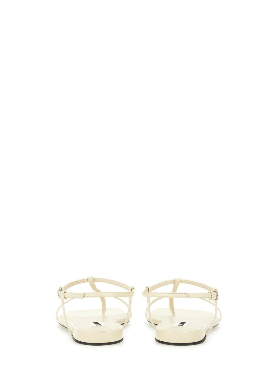 Jil Sander Women Leather Sandal - 3