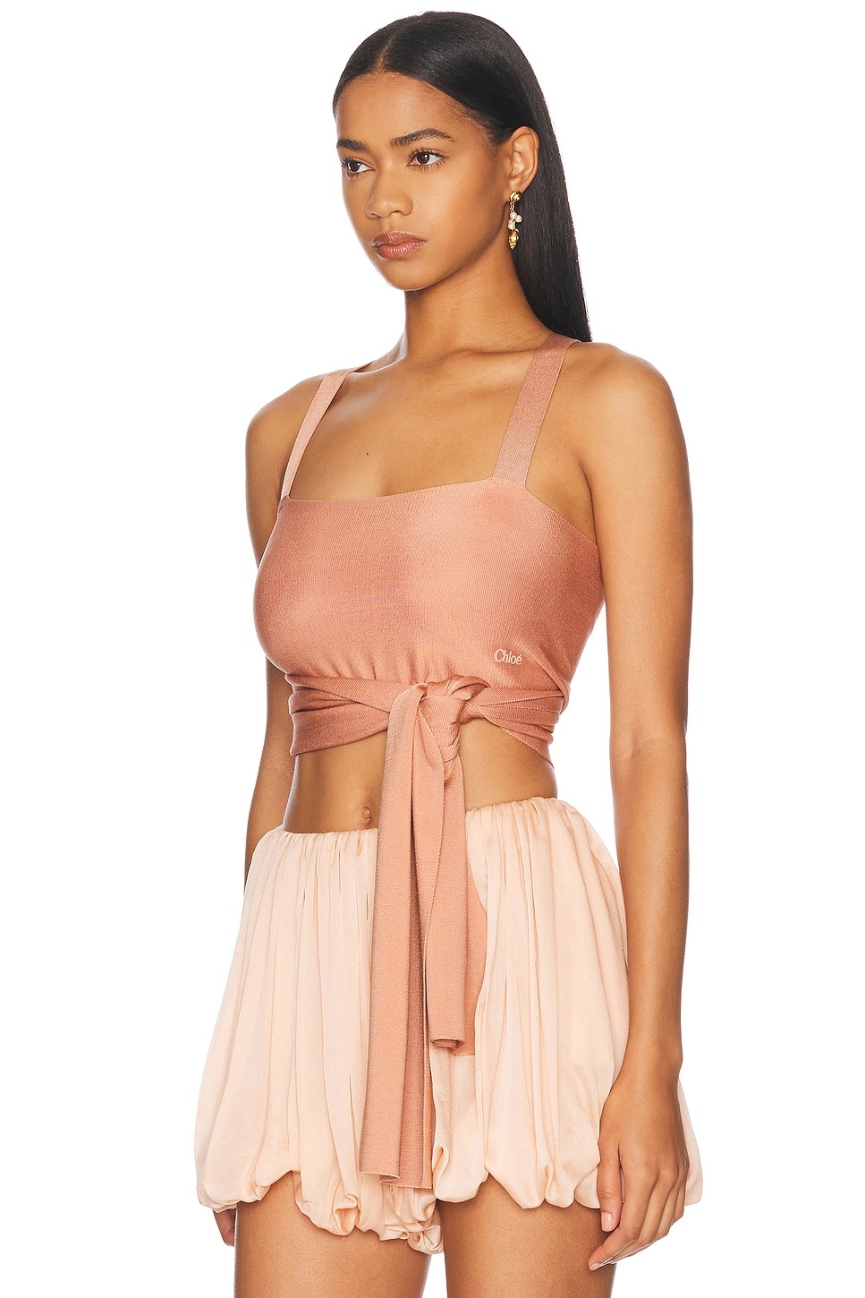 Knit Tied Tank Top - 3