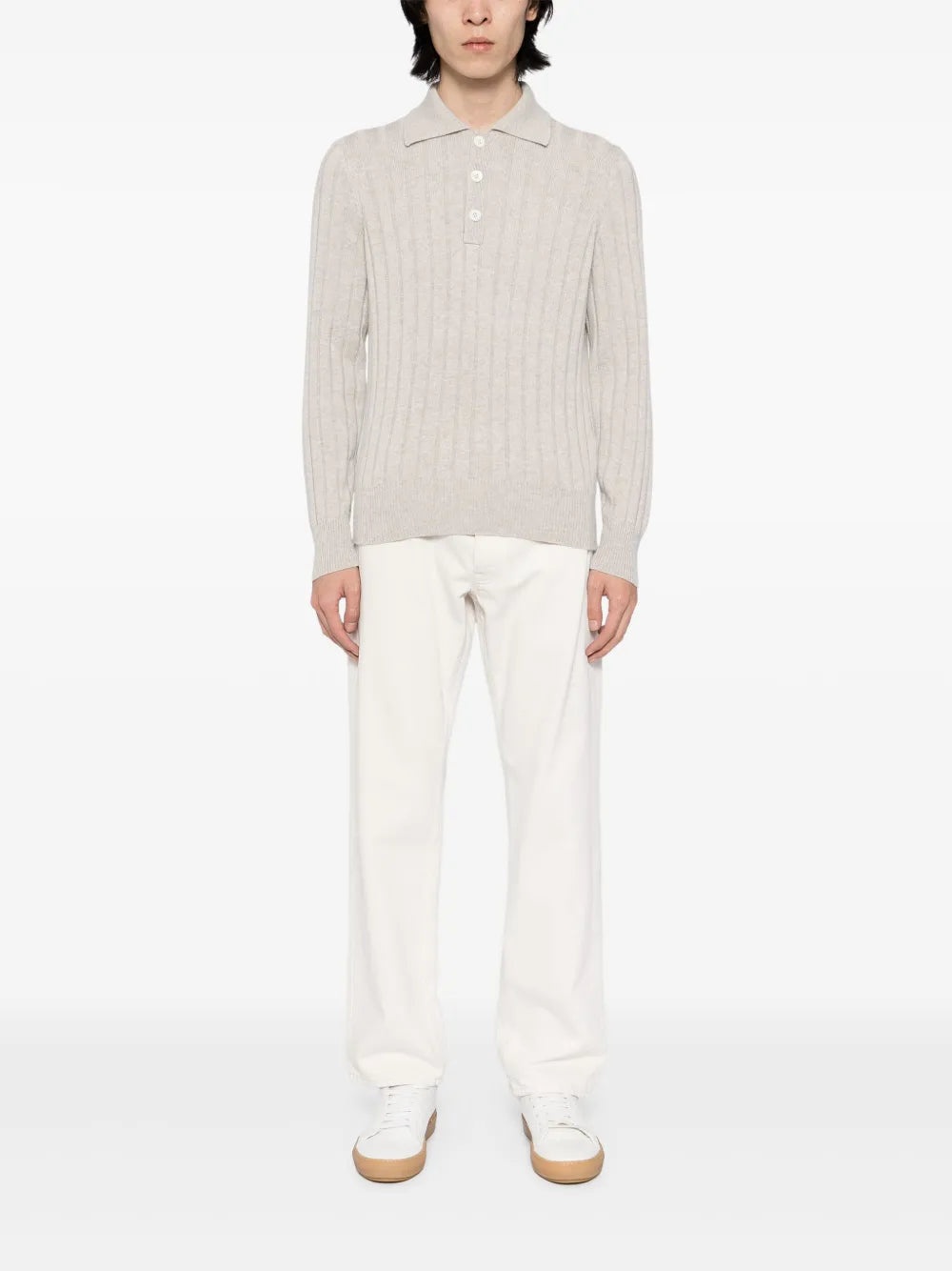 CASHMERE POLO SHIRT - 2