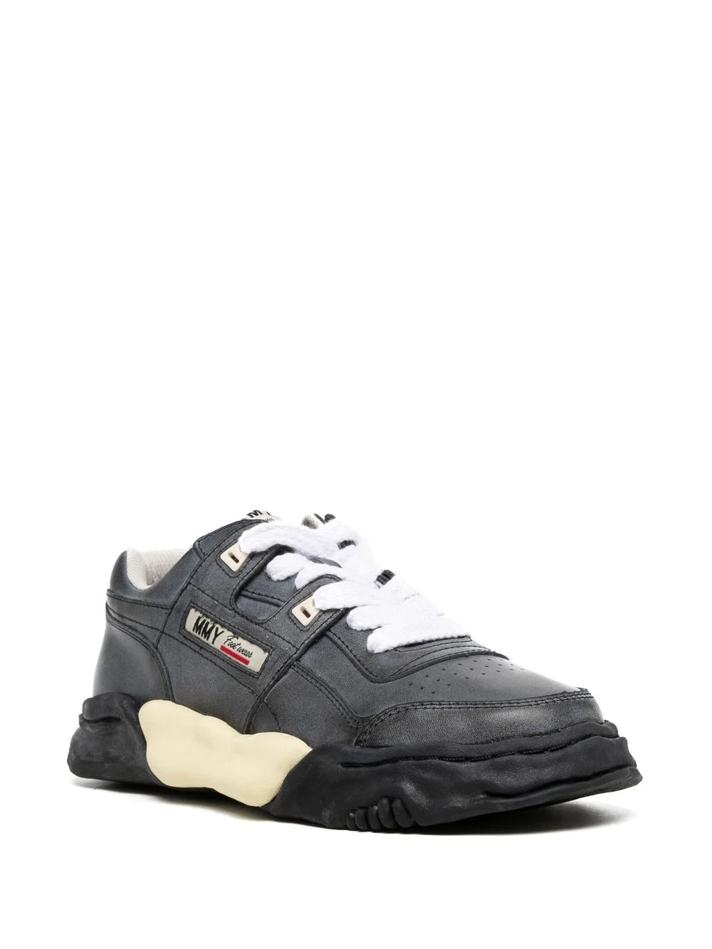 Parker low-top leather sneakers - 2