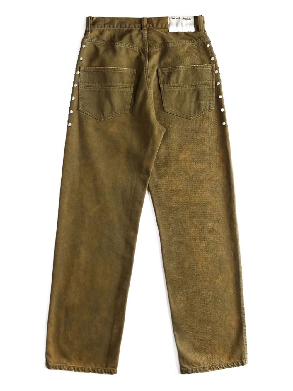 studded detail jeans - 2