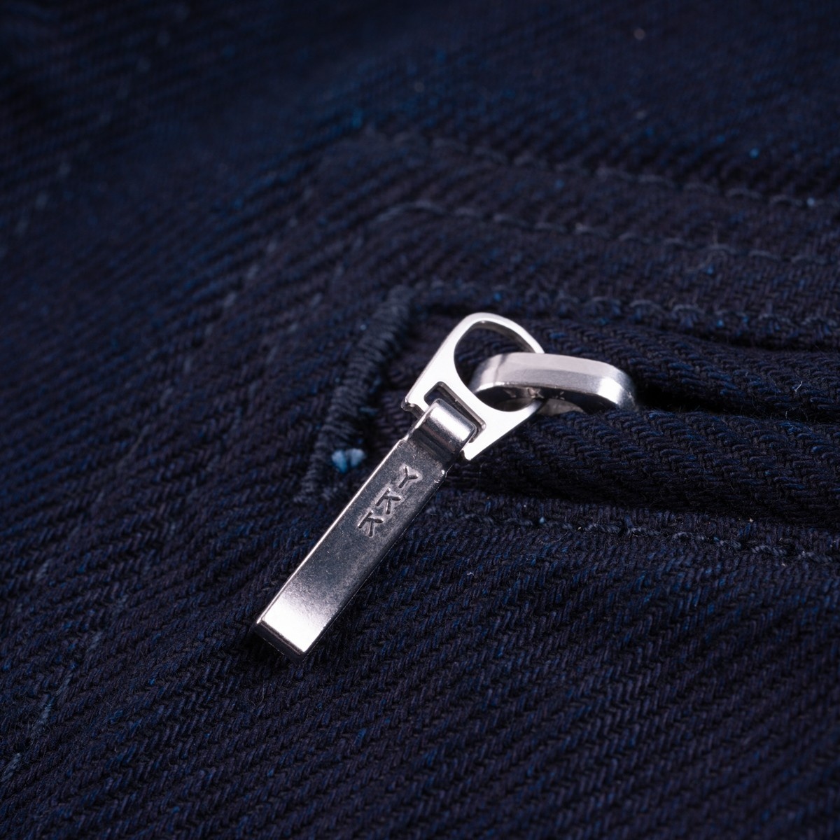 IHJ-143-IND 12oz Kersey Work Jacket - Indigo/Black - 16