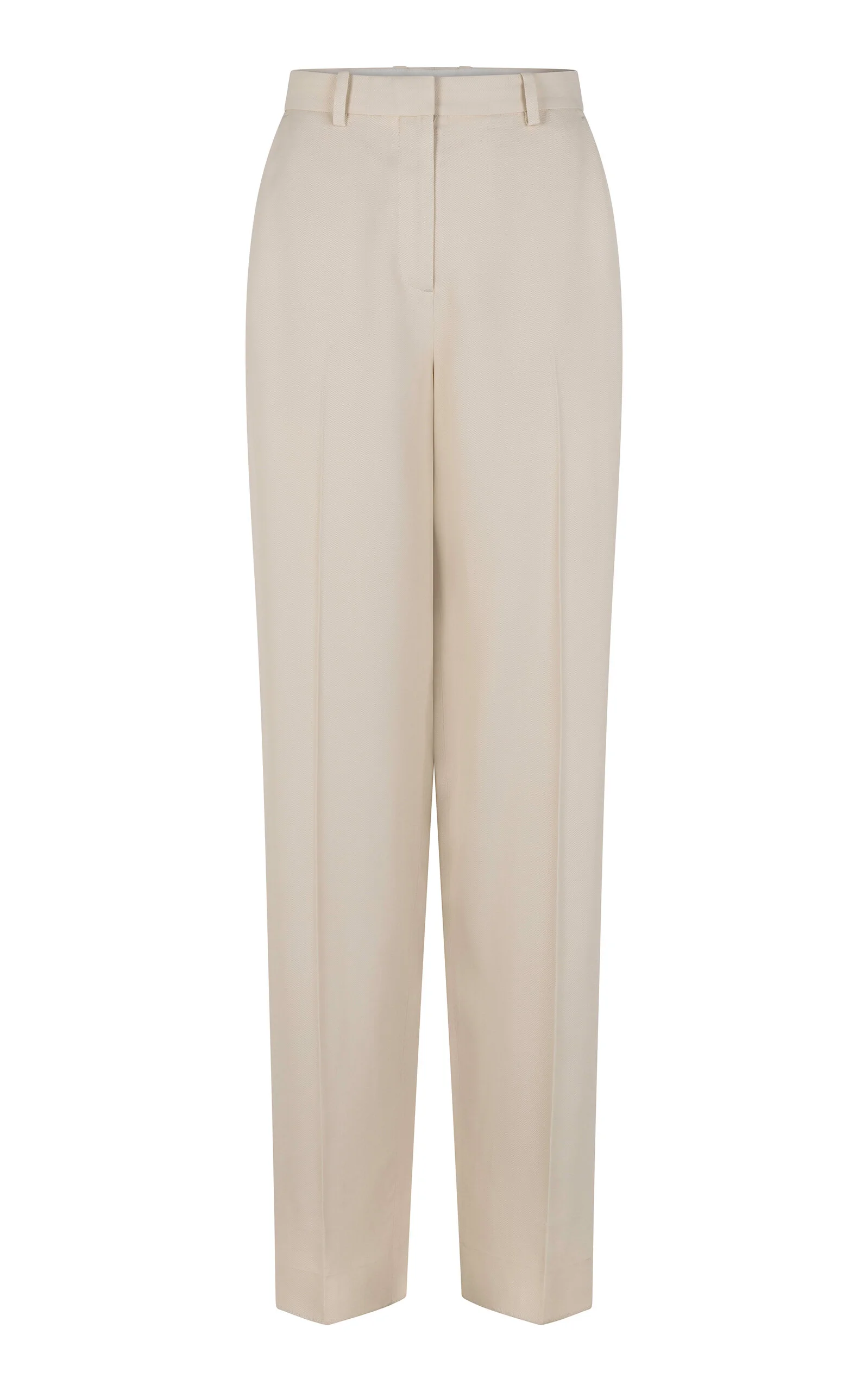 Carolyn Twill Tapered Trousers ivory - 1
