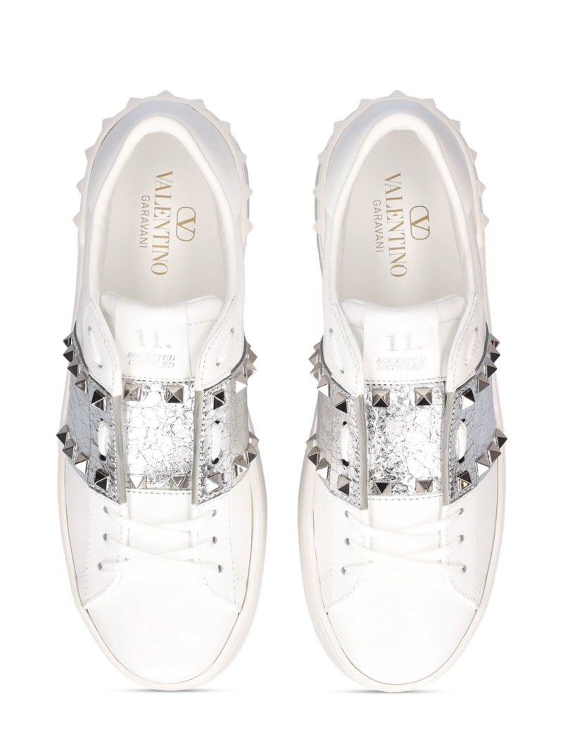 Rockstud Untitled leather sneakers - 6