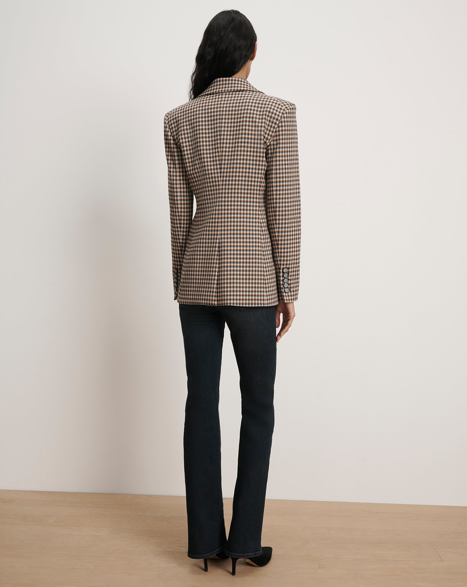 LIVVY HOUNDSTOOTH DICKEY JACKET - 6