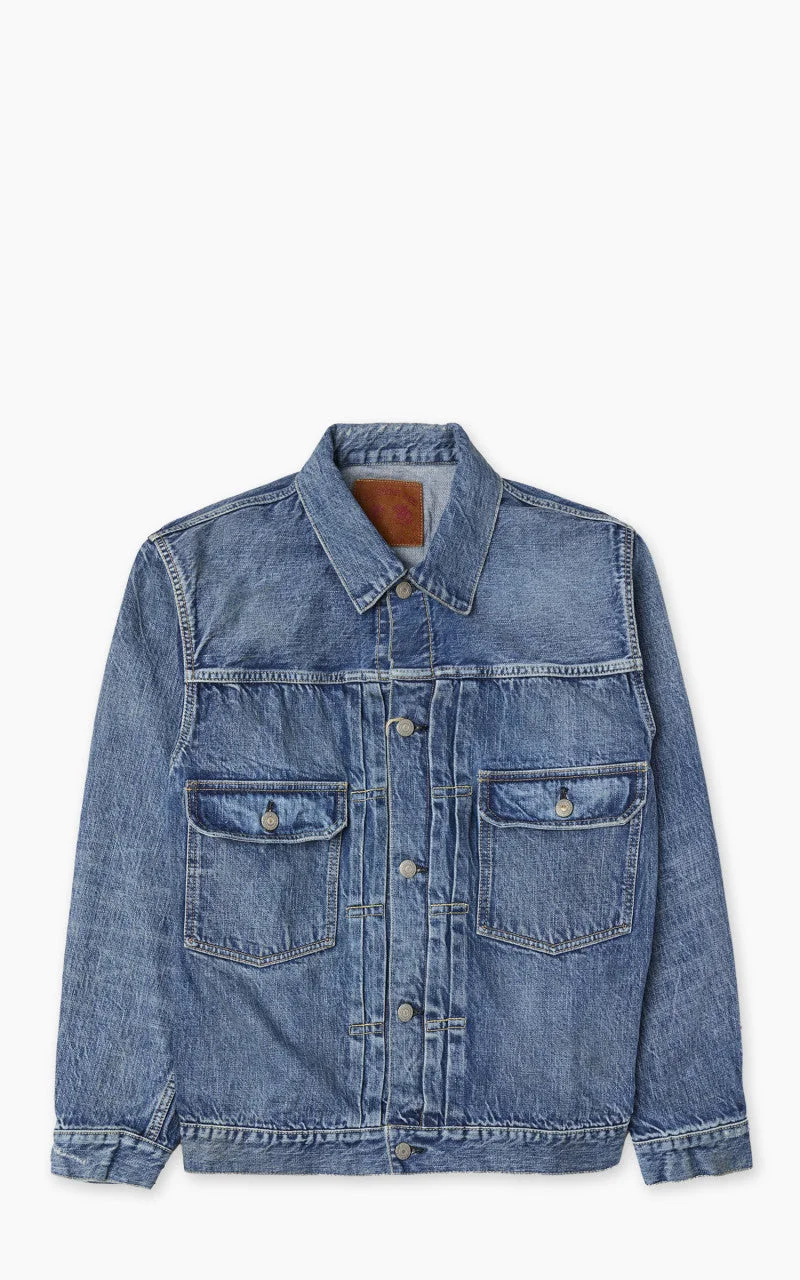 FULLCOUNT 2978-2102 TYPE 2 SELVEDGE DENIM JACKET DARTFORD - 1