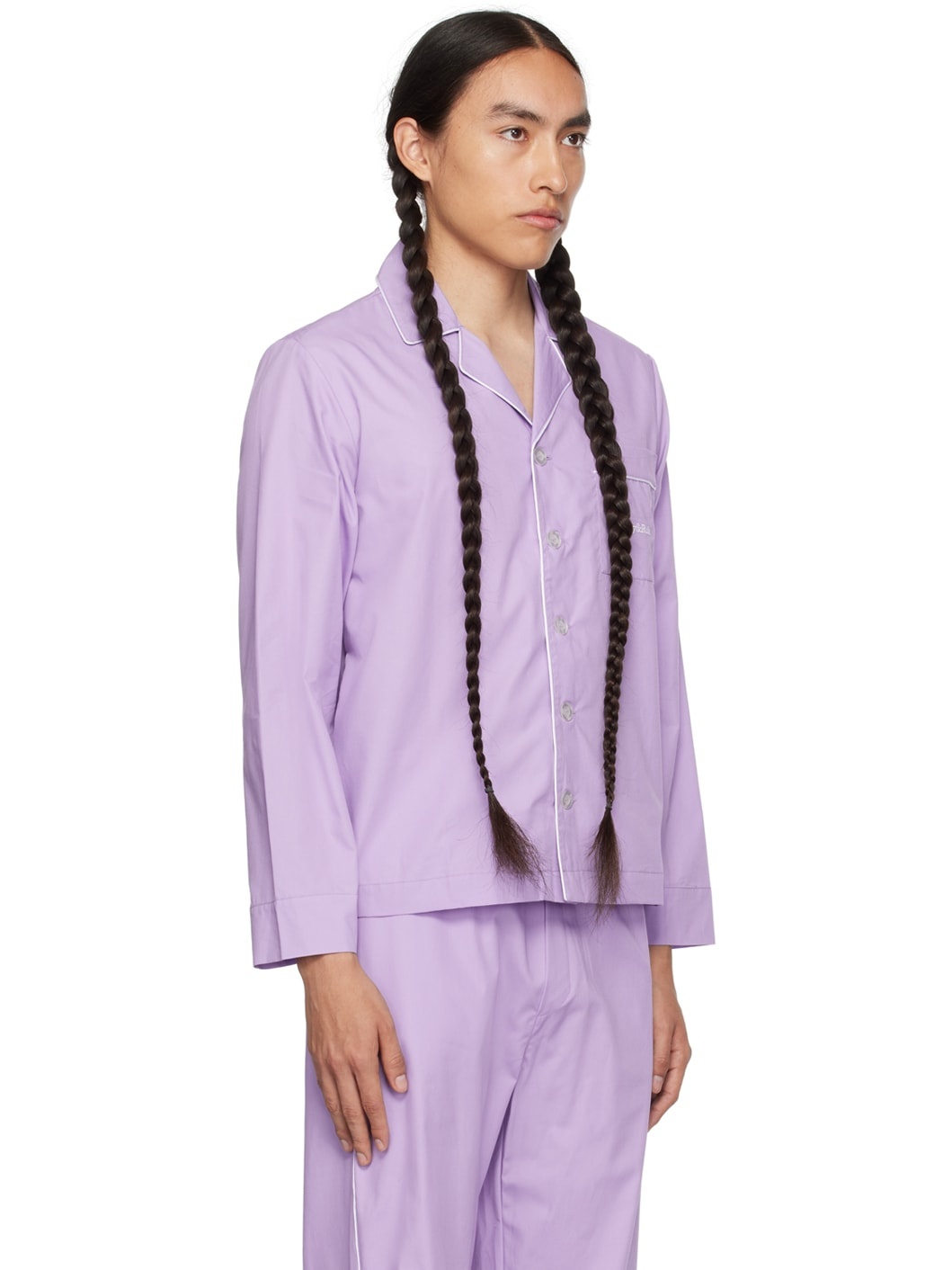 Purple Serif Shirt - 2
