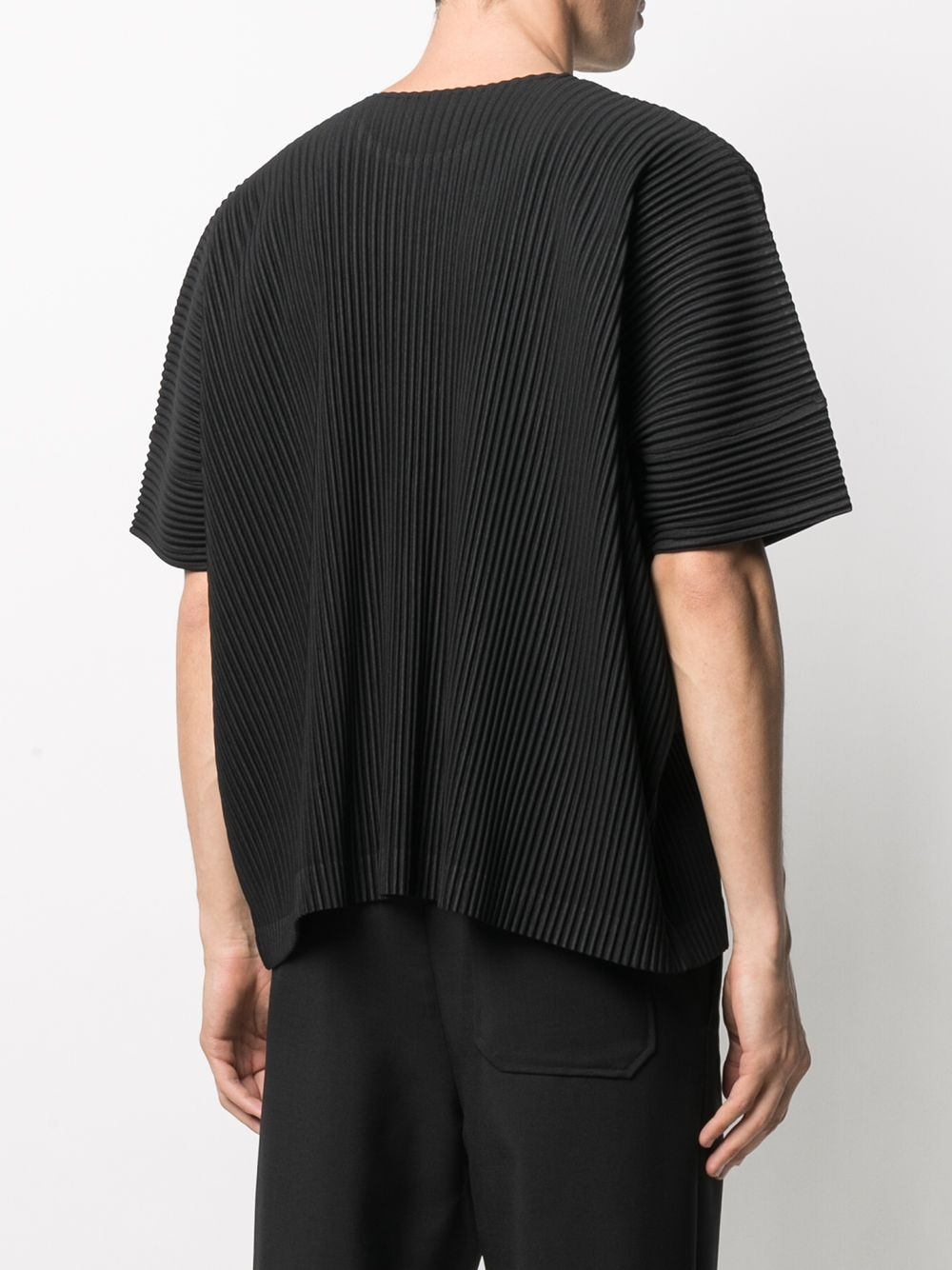 ribbed round-neck T-shirt - 4