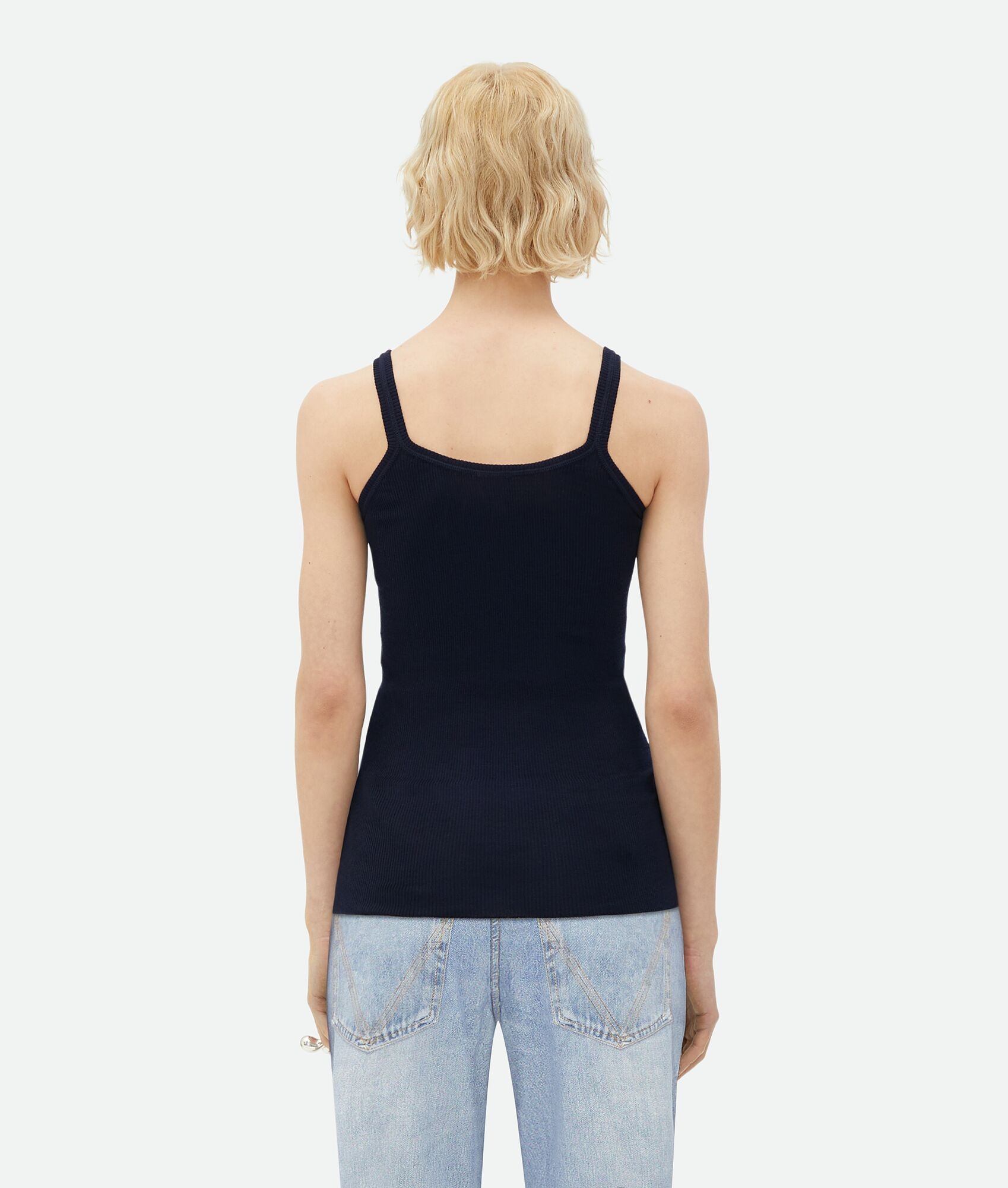 Light Wool Slim Tank Top - 3