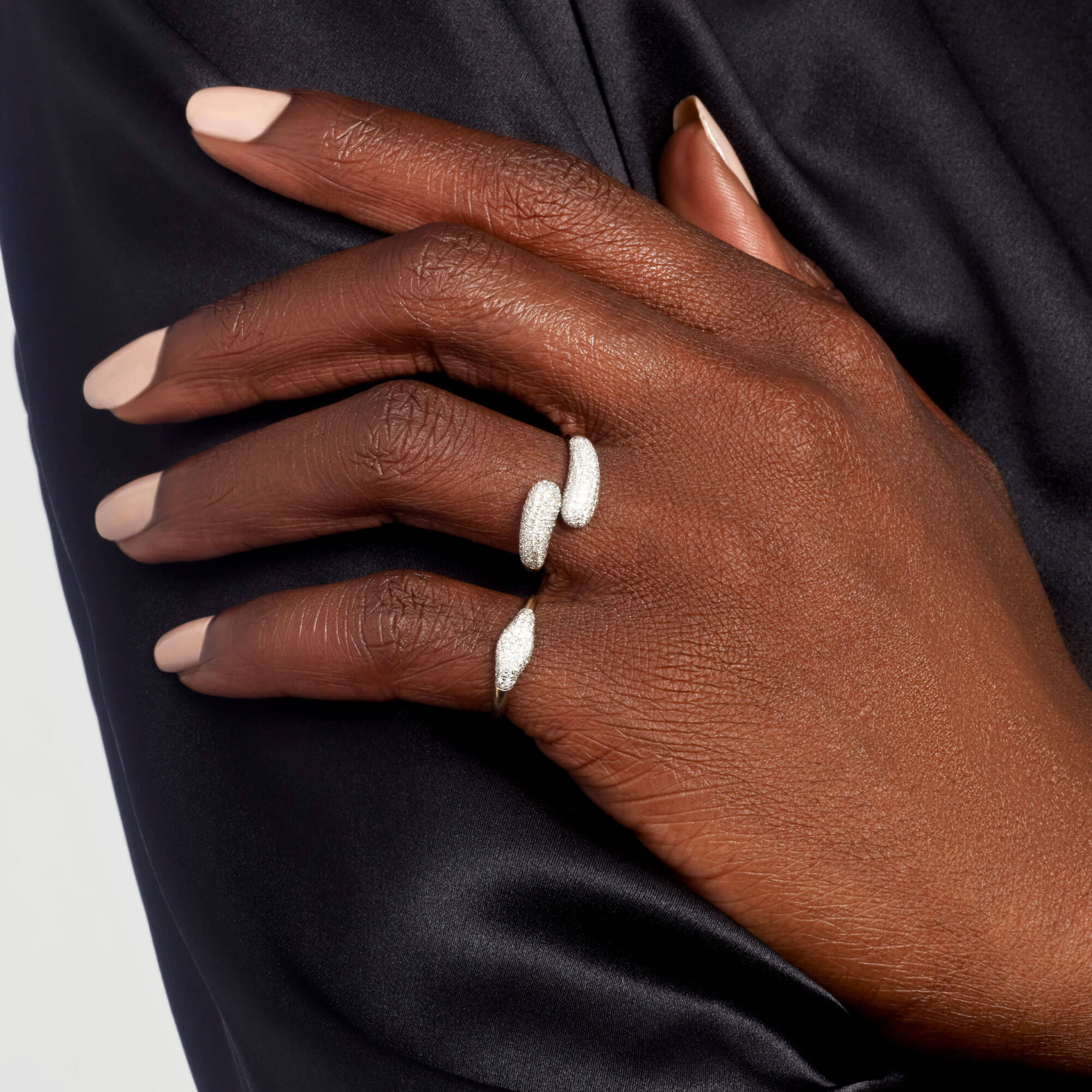 All Diamond Hug Ring - 6