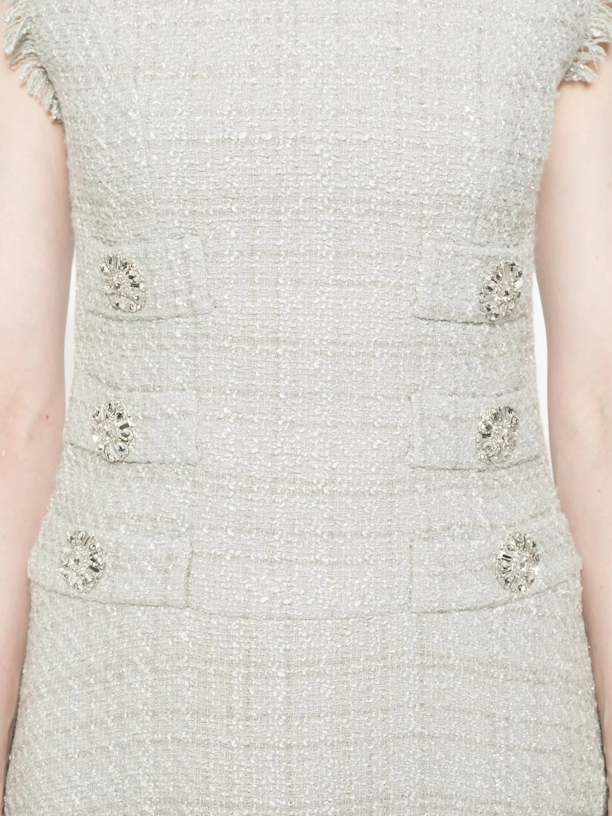 Costarellos Tweed Mini Dress - 3