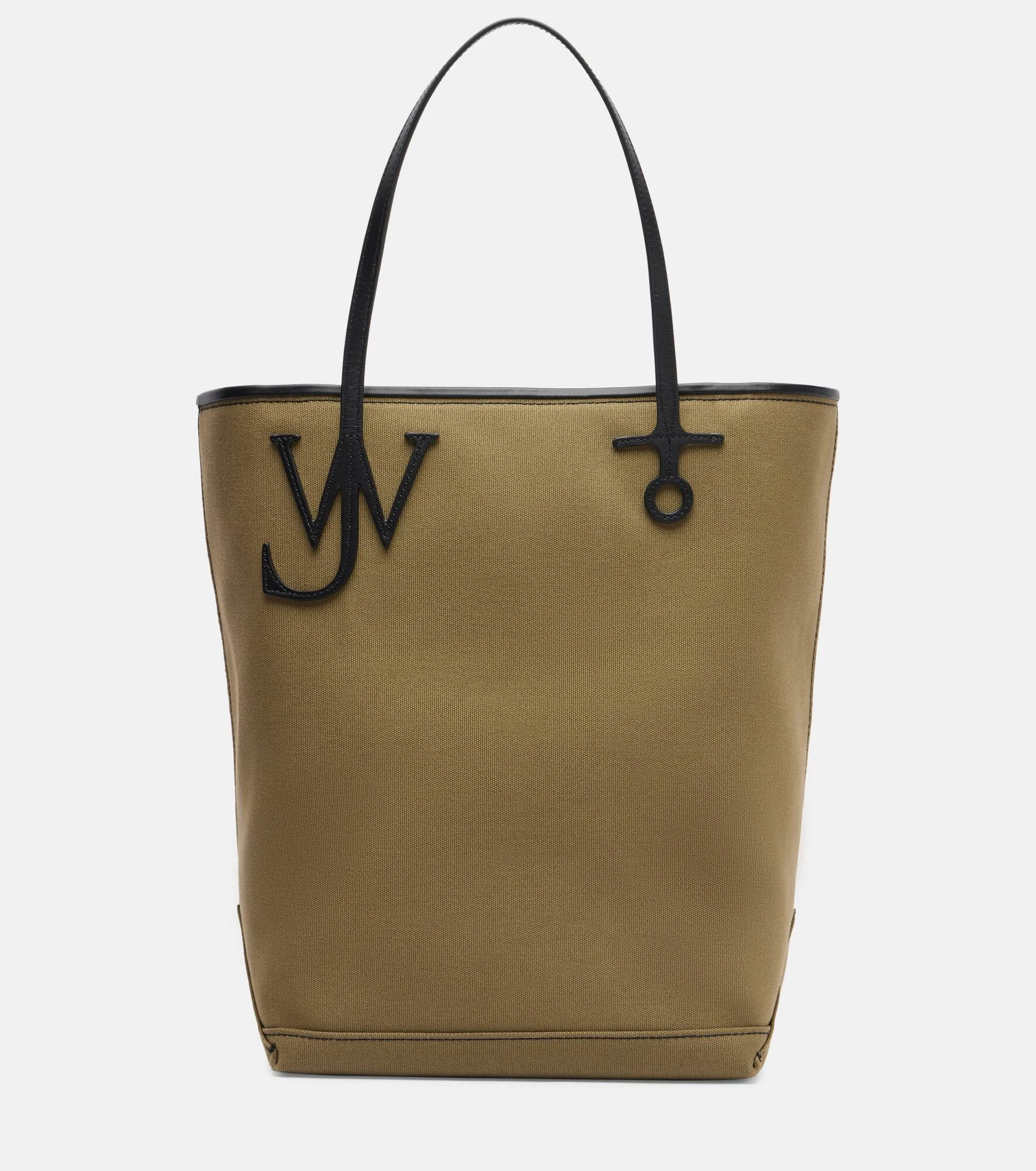 Anchor Tall leather-trimmed tote bag - 1