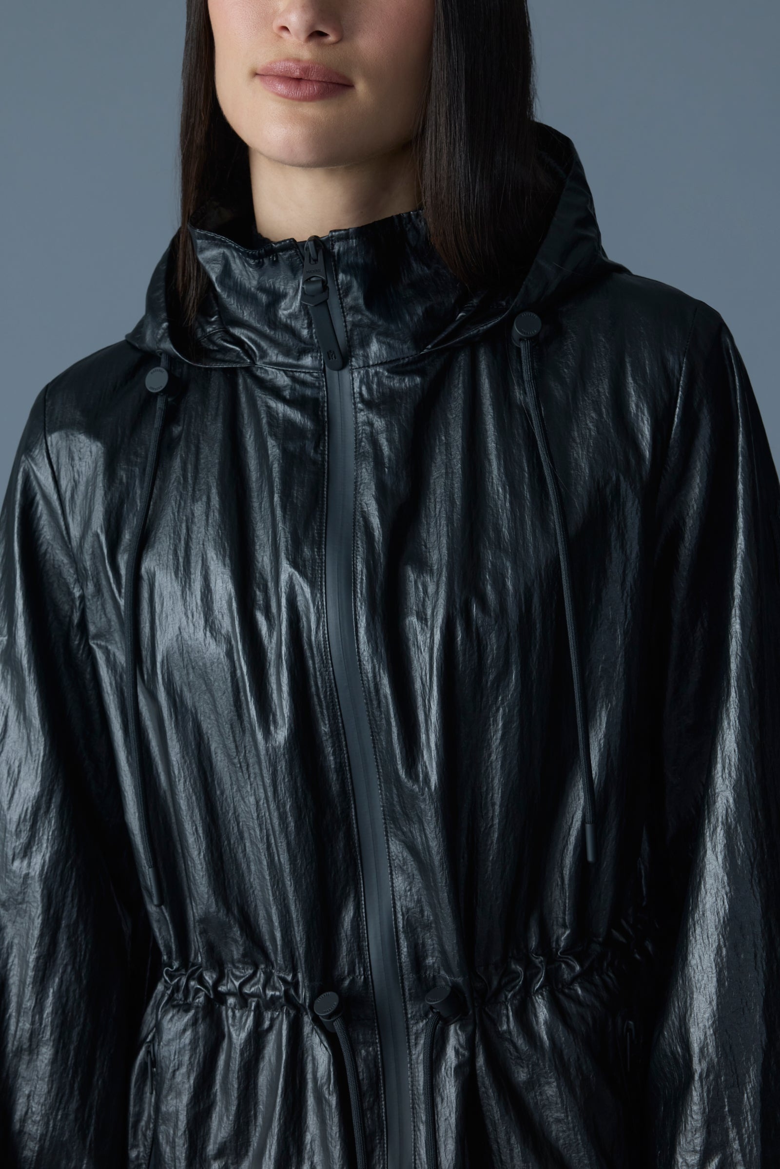ISHA Rain Jacket with Balloon Sleeves - 5