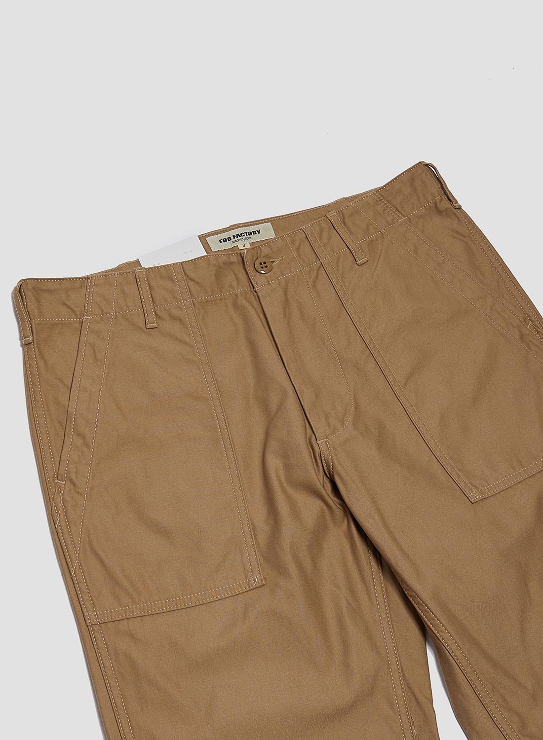 FOB Factory Baker Pants Khaki - 2