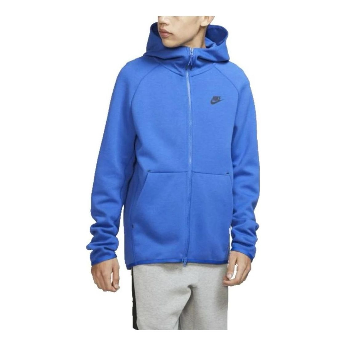 Nike Sportswear Tech Fleece Hooded Zip Jacket 'Blue' 928484-480 - 1