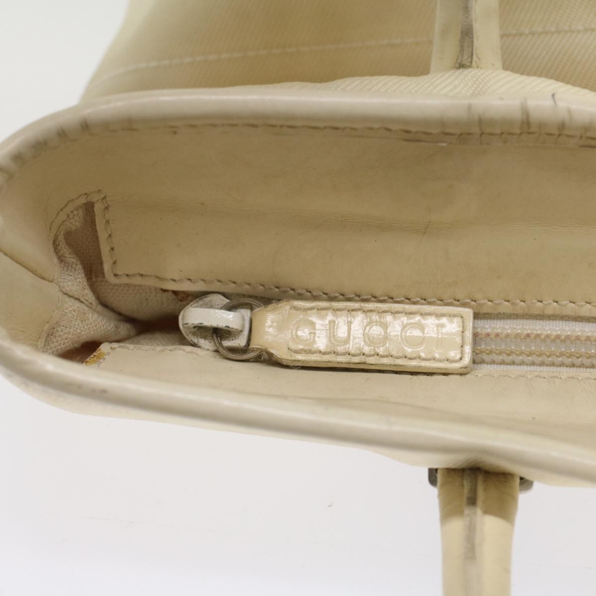 GUCCI Tote Bag Nylon White 002 2123 002 2123 - 10