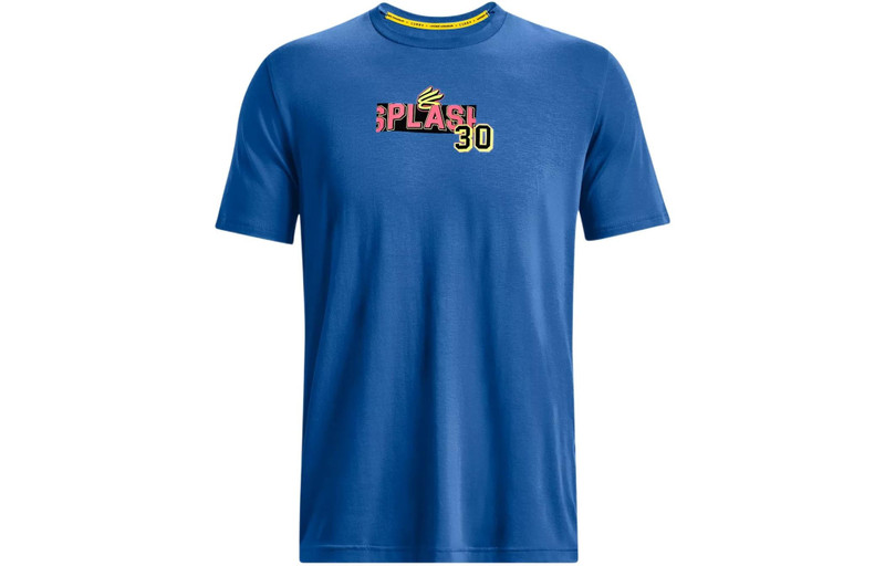 Under Armour Curry Splash Party T-shirt 'Blue' 1376803-481 - 1