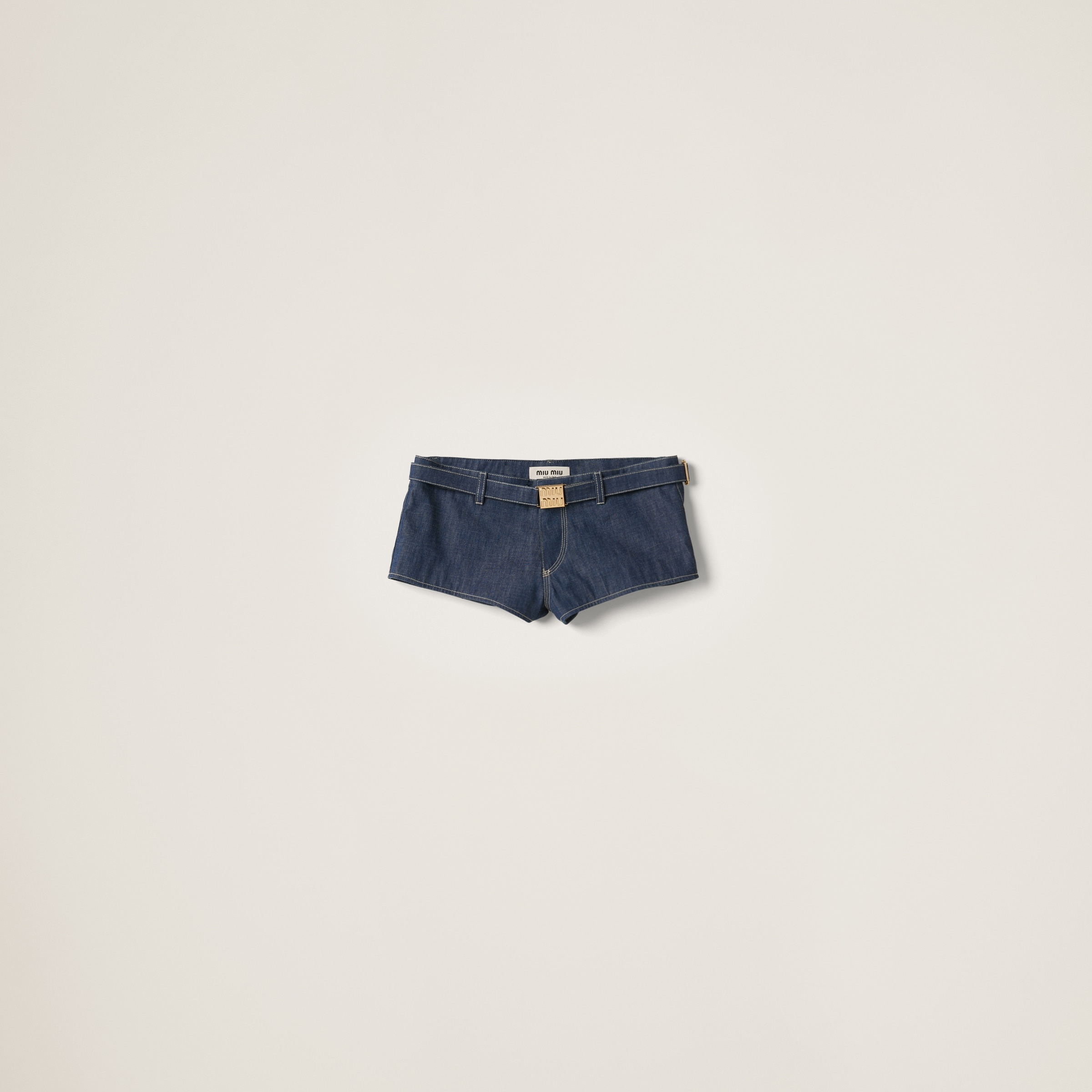 Denim shorts - 1