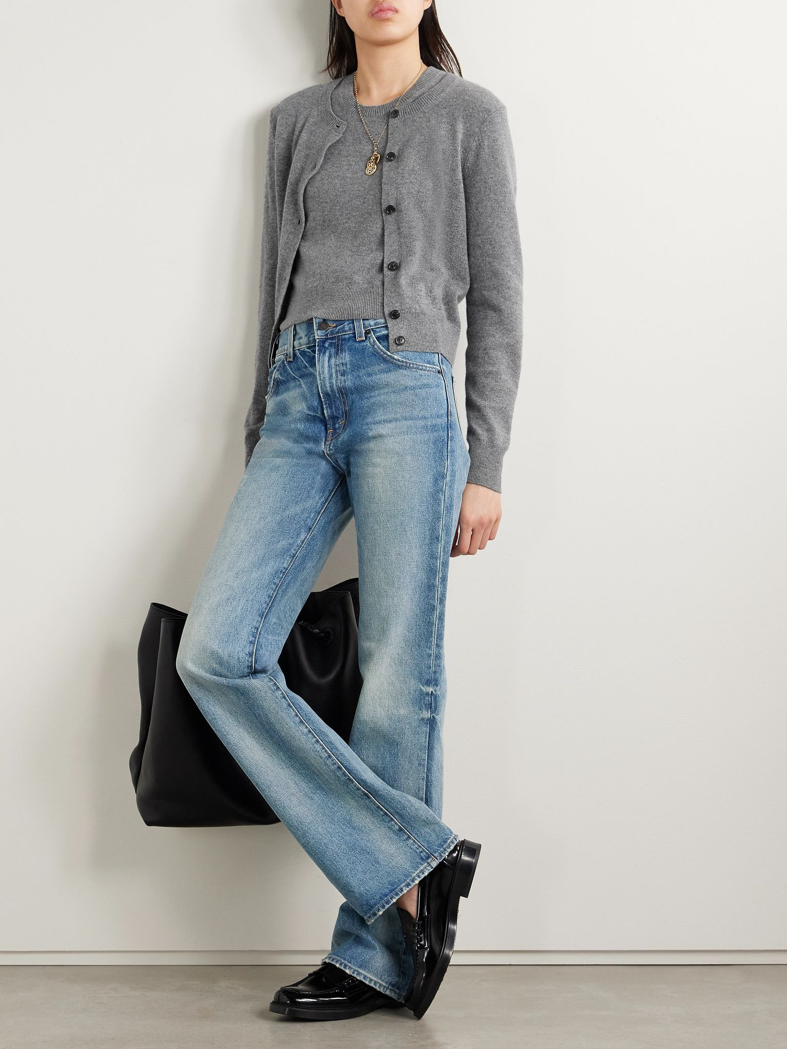 March cashmere cardigan Gray - 2