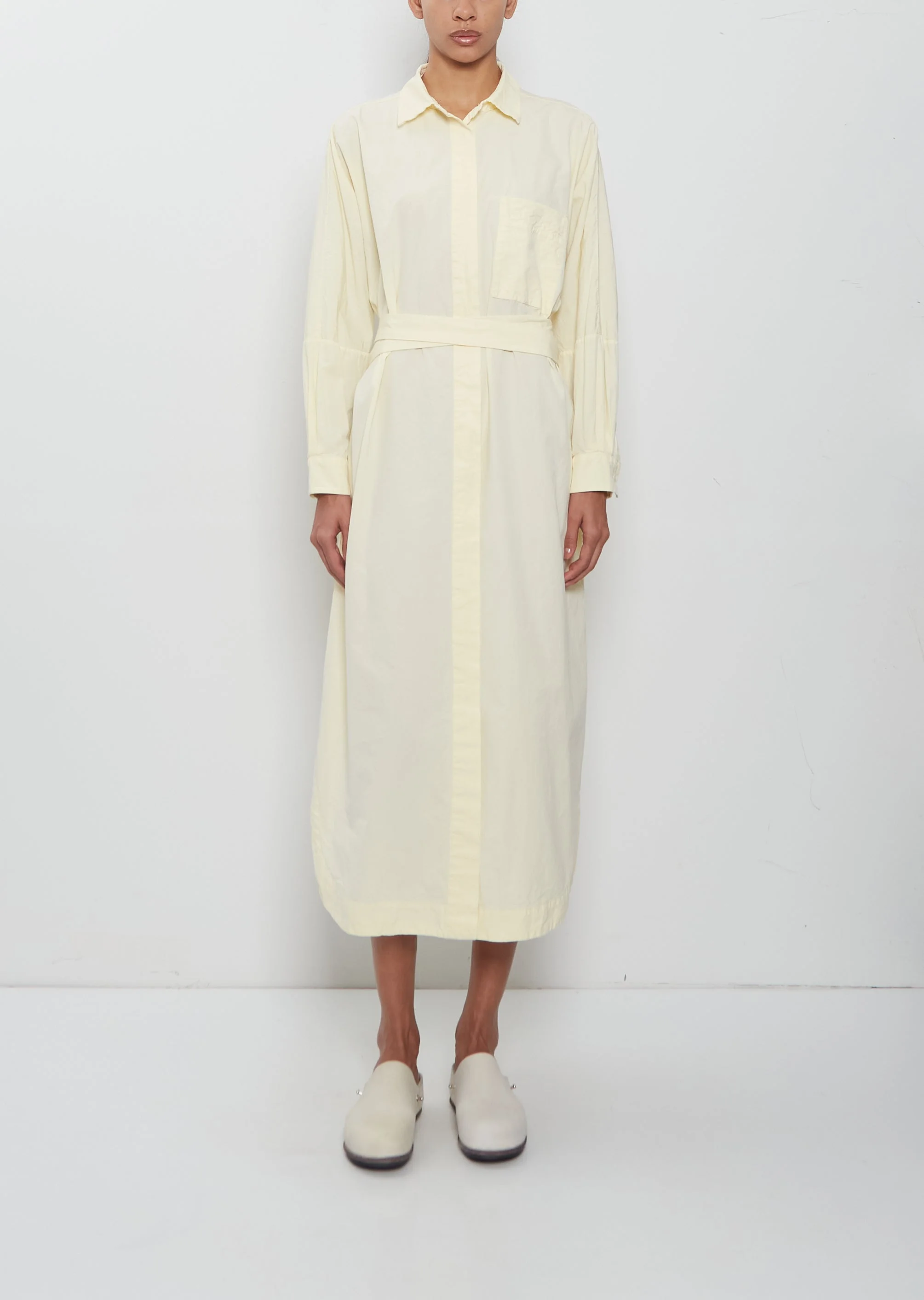 Waga Paper Cotton Shirt Dress - 1