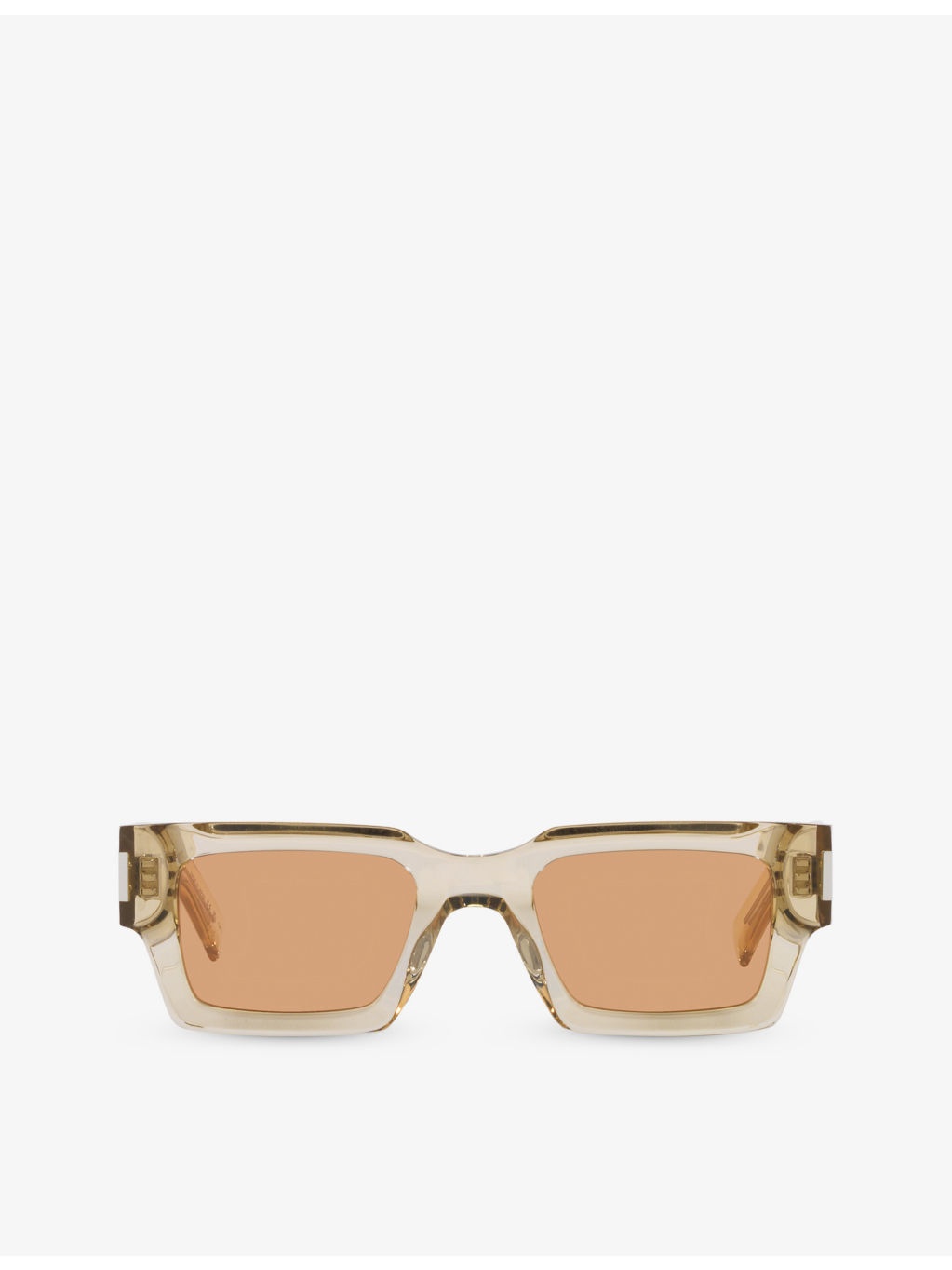 YS000468 rectangle-frame acetate sunglasses - 1