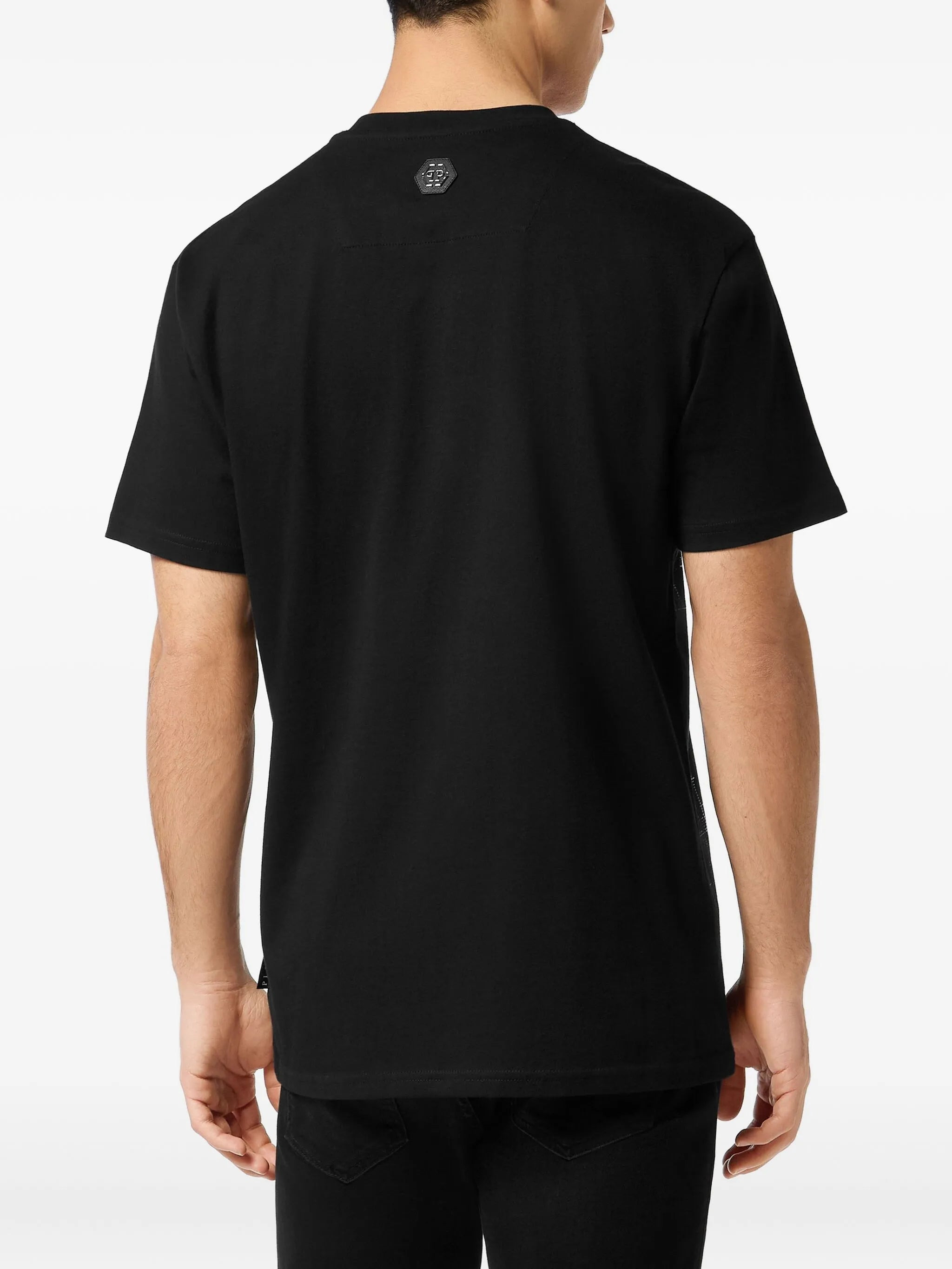 Philipp Plein Skull-embellished T-shirt - 4
