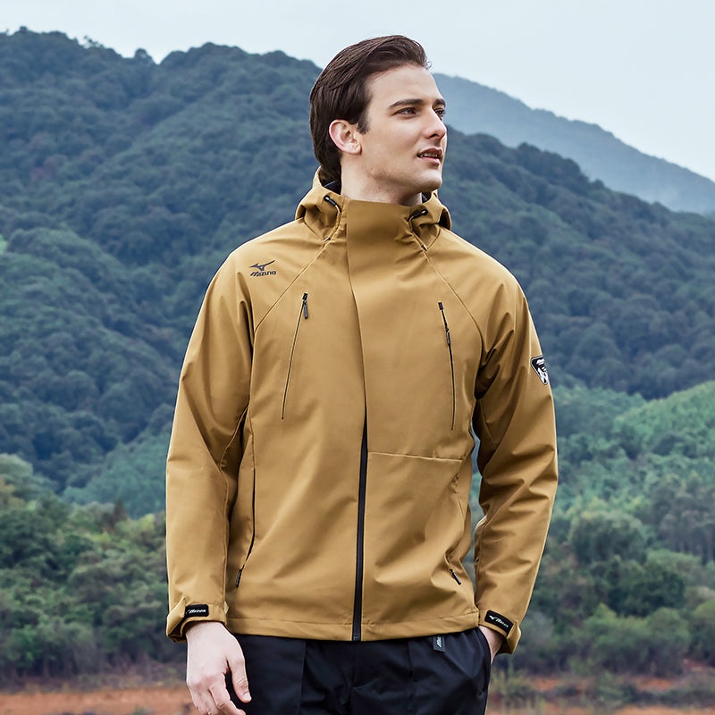 Mizuno Windbreaker Jacket 'Brown' A2CC3106 - 6