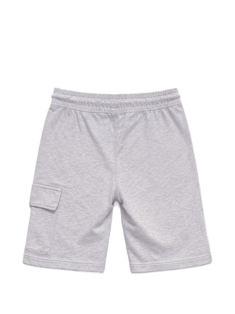 patch pocket drawstring shorts 3