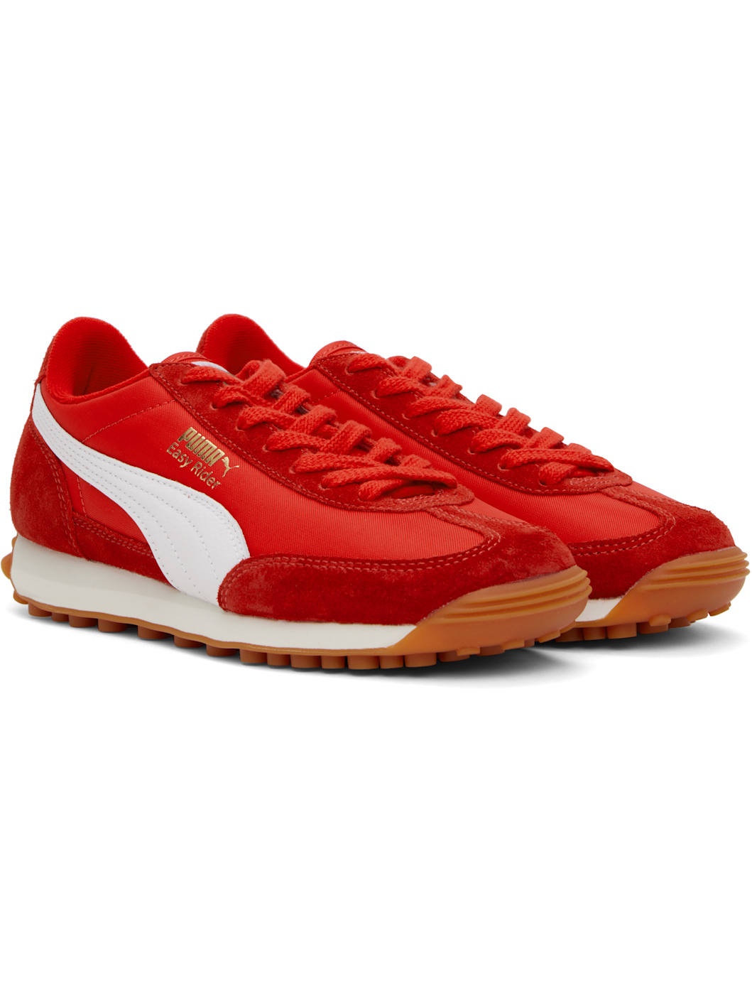 Red Easy Rider Vintage Sneakers - 4