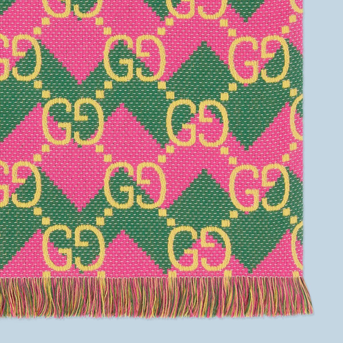 GG chevron cotton beach blanket - 3