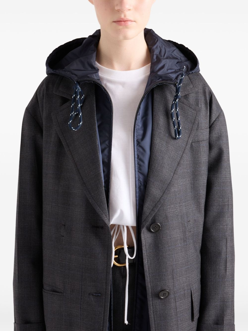 hooded raincoat - 4