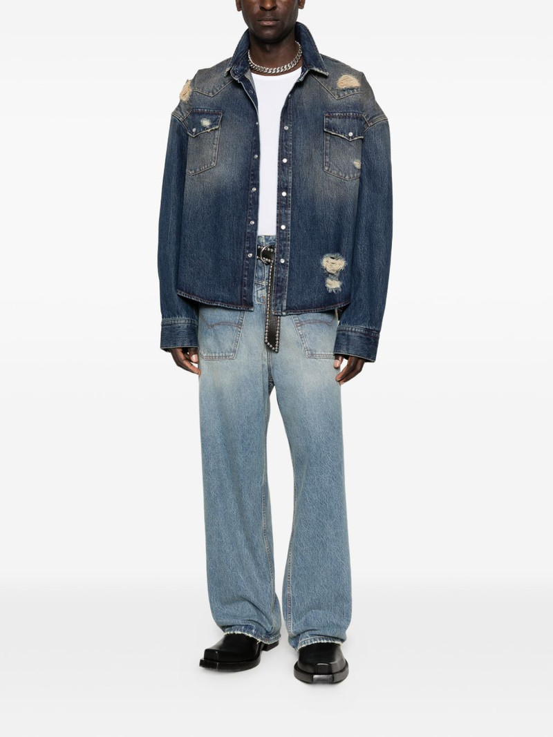 VETEMENTS distressed jeans outlook