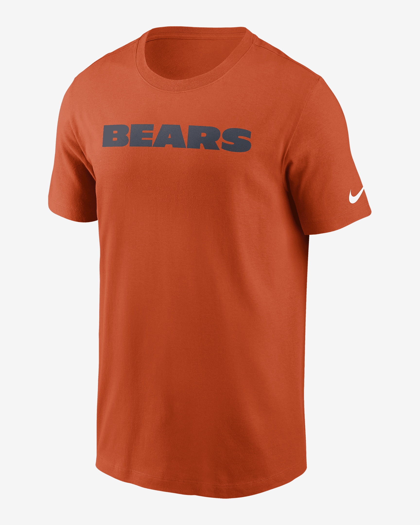 Chicago Bears Primetime Wordmark Essential Nike Men's NFL T-Shirt - 1