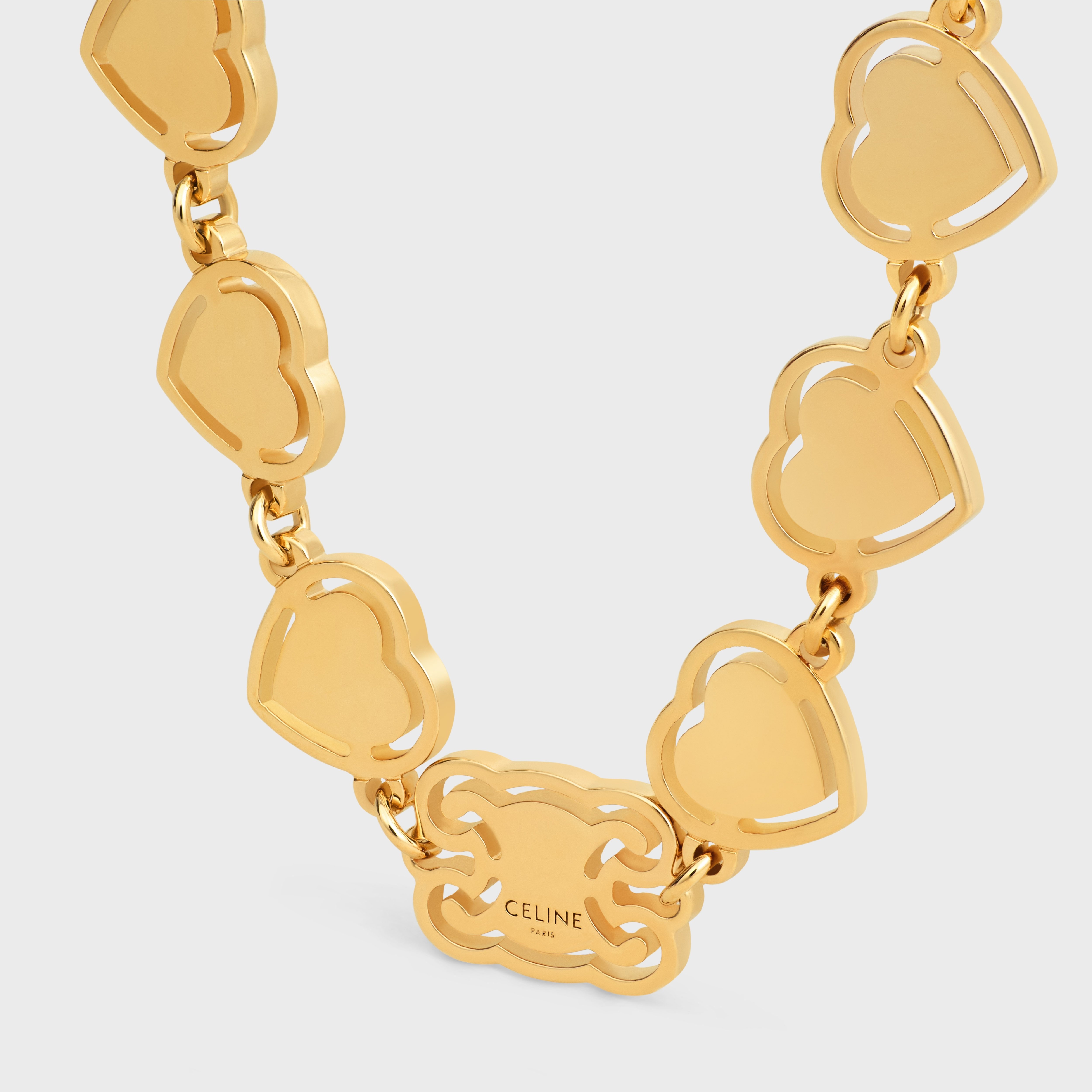 Cœur Celine Bracelet in Brass with Gold Finish - 2