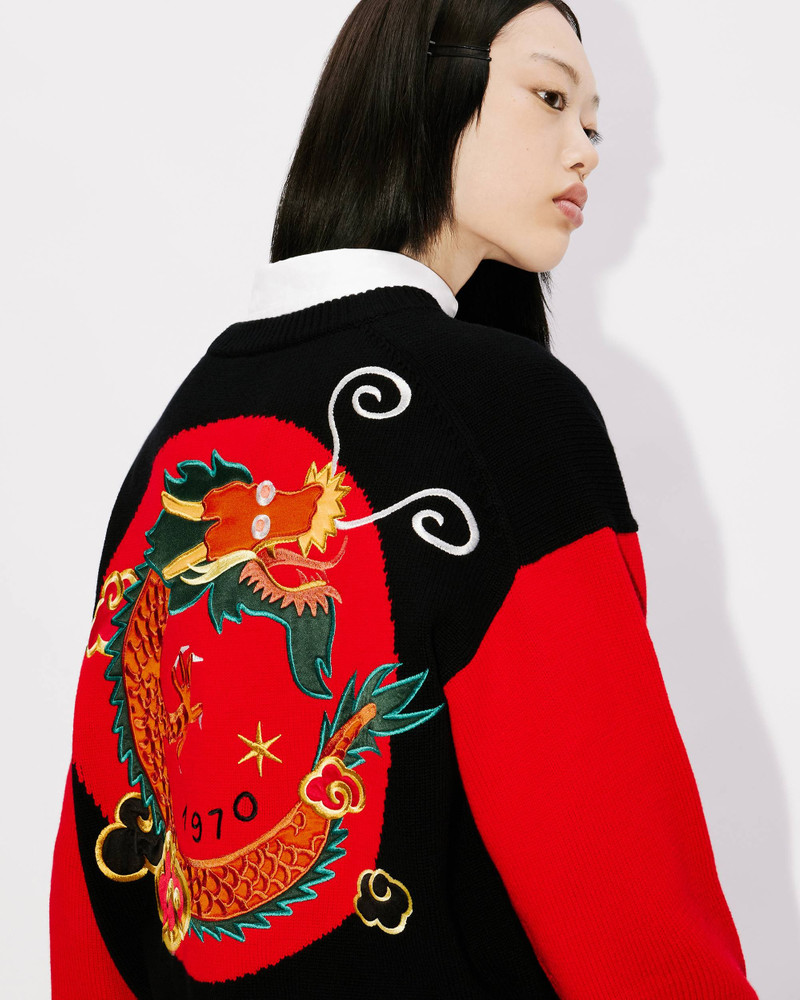 'Year of the Dragon' embroidered genderless jumper 8