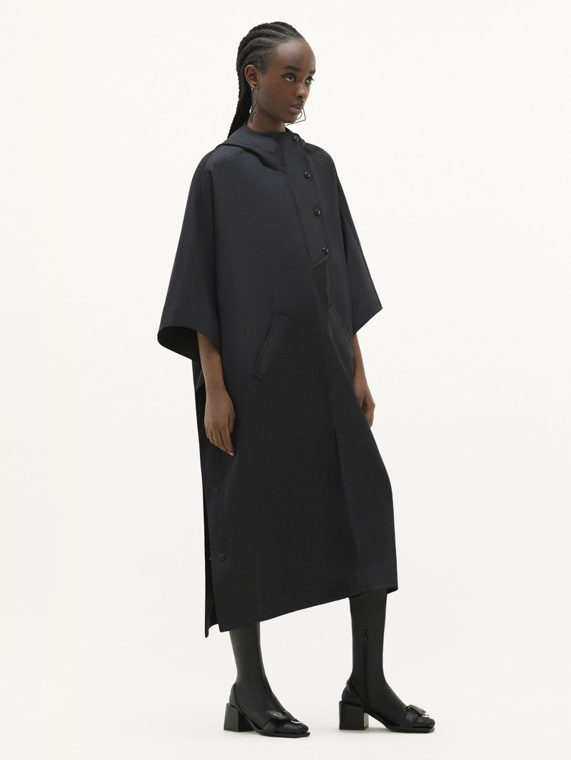 courrèges COLLAR SNAP CAPE outlook