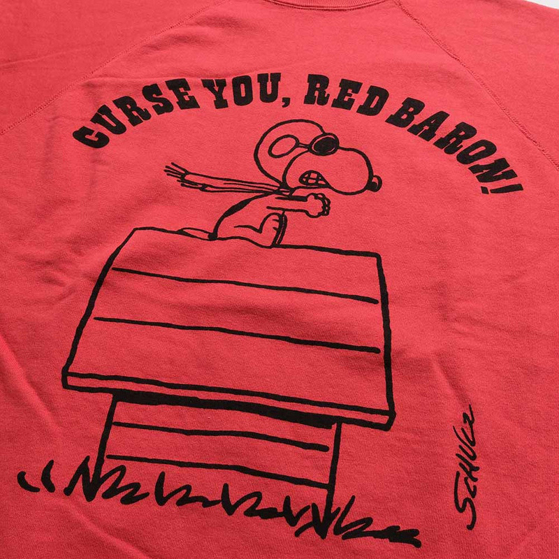 WAREHOUSE - PEANUTS SWEAT - FLYING ACE - YP226W-1 5