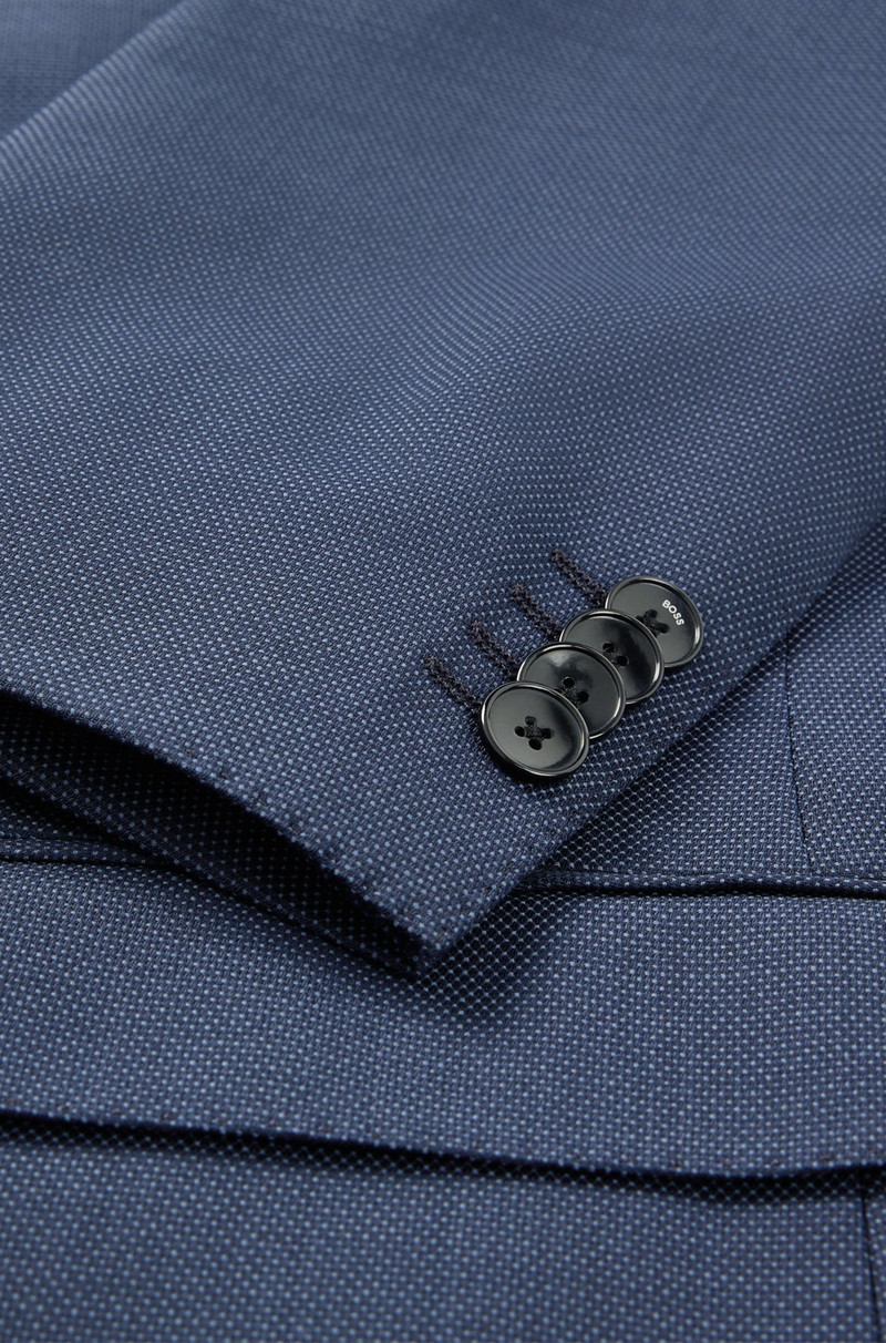 SLIM-FIT SUIT IN PATTERNED STRETCH CLOTH 10