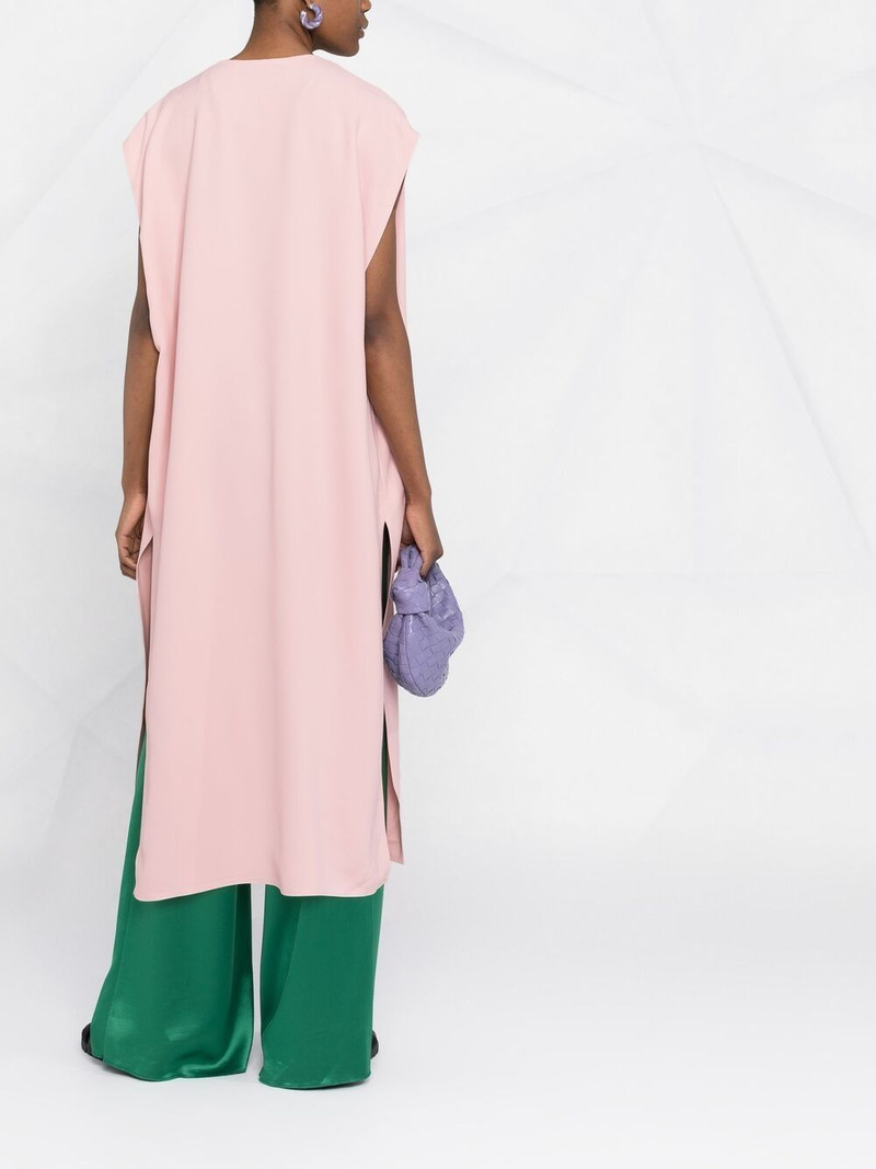 side-slit open vest 6