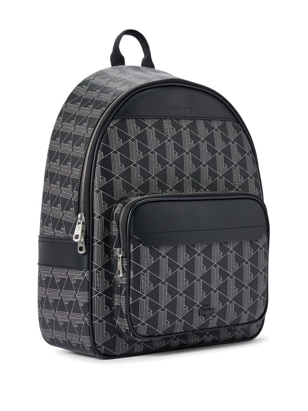 monogram-print backpack - 3