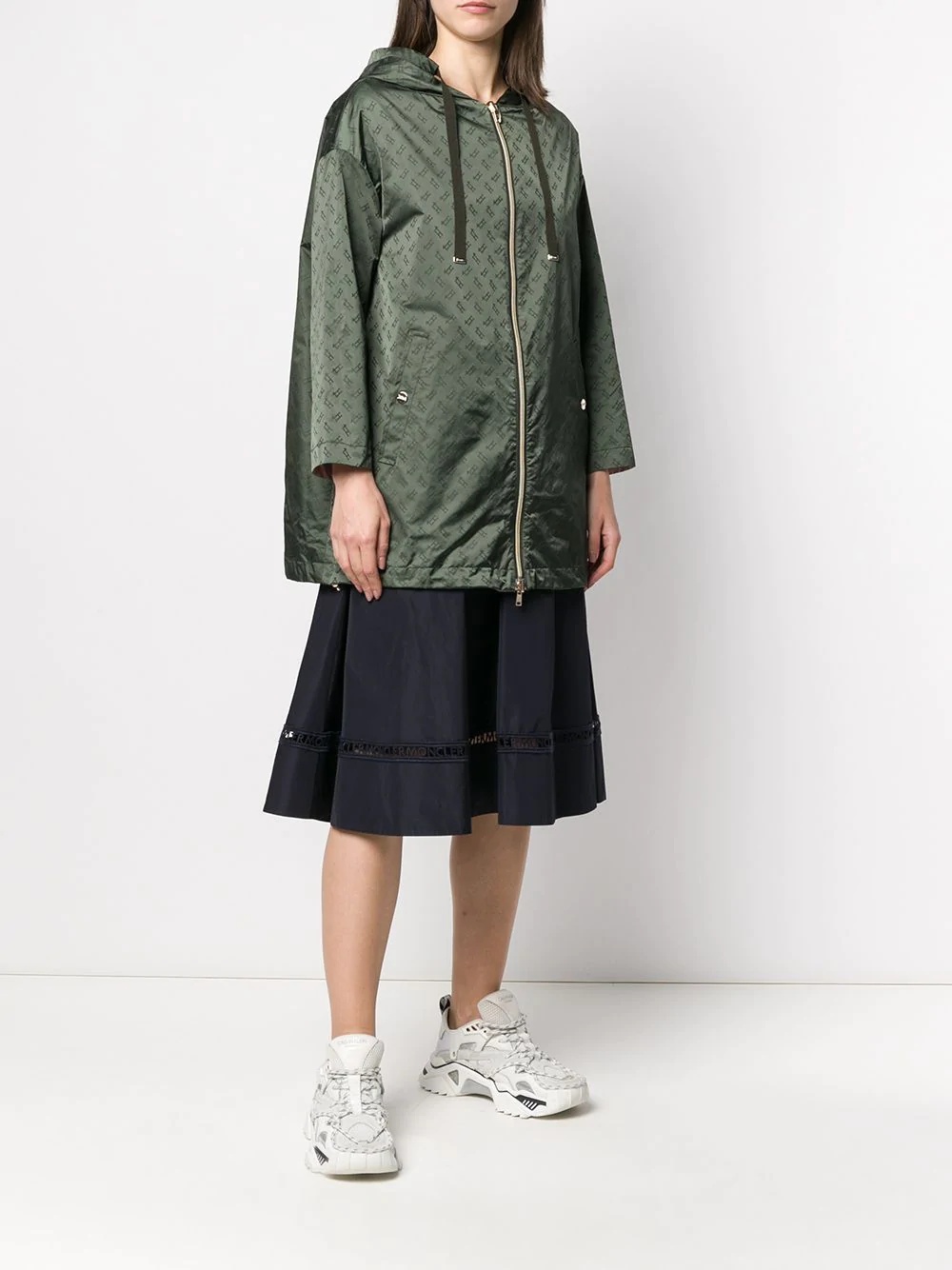 reversible hooded parka - 3