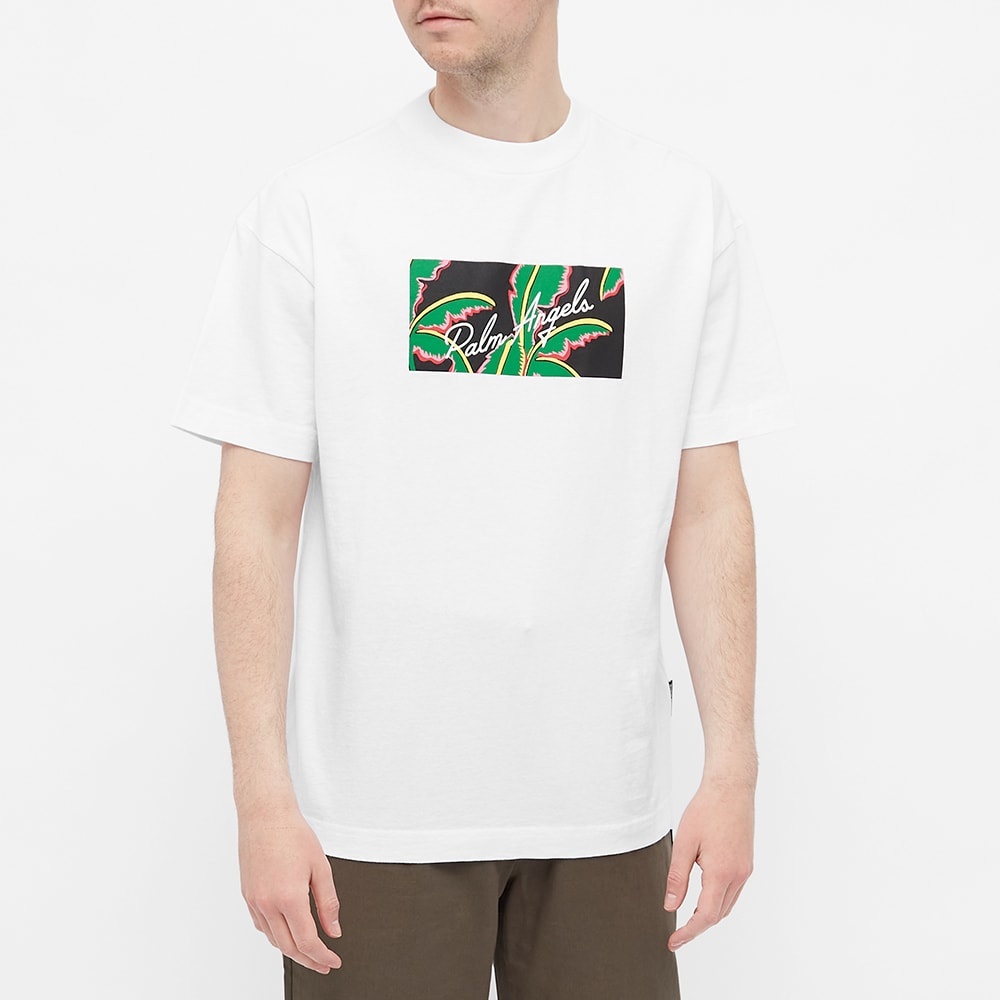 Palm Angels Tropical Logo Tee - 3