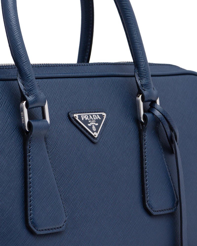 Saffiano Leather Work Bag 6