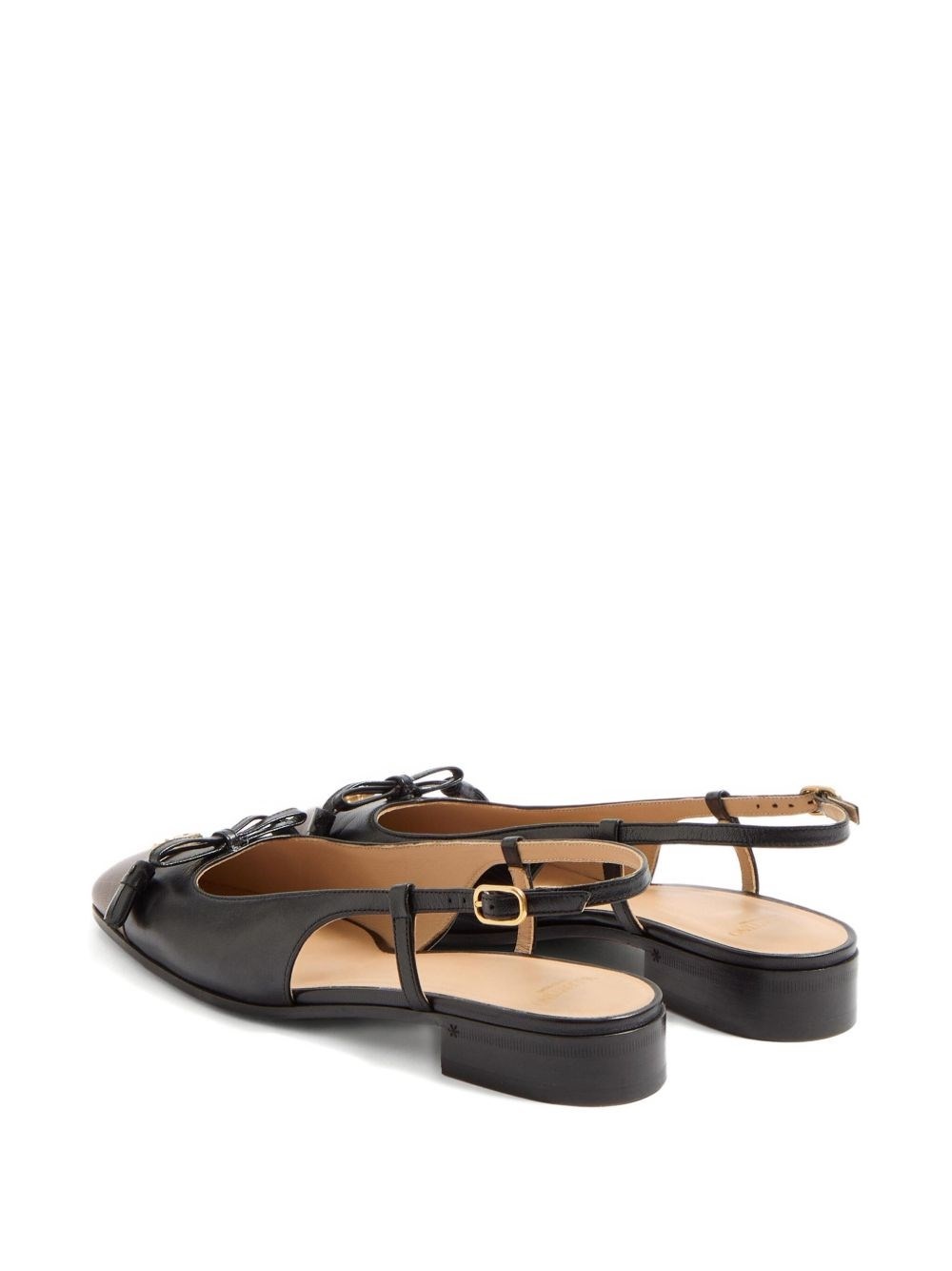 Vale Du Roi leather slingback ballets - 2