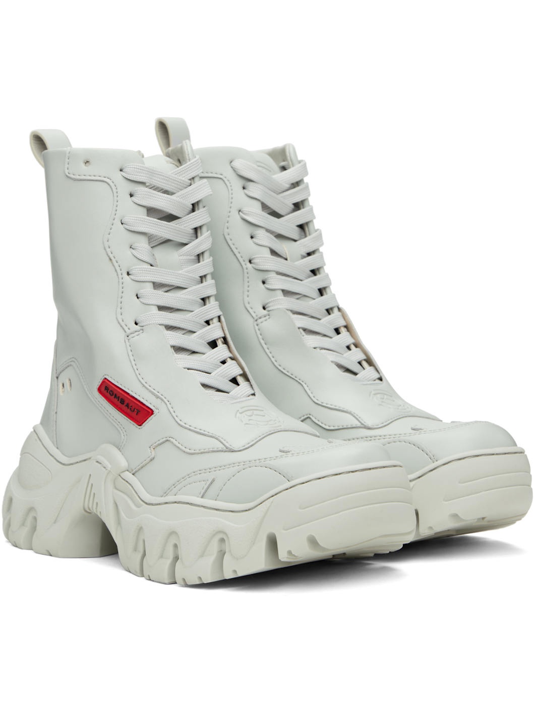 SSENSE Exclusive Gray Boccaccio II Boots - 4