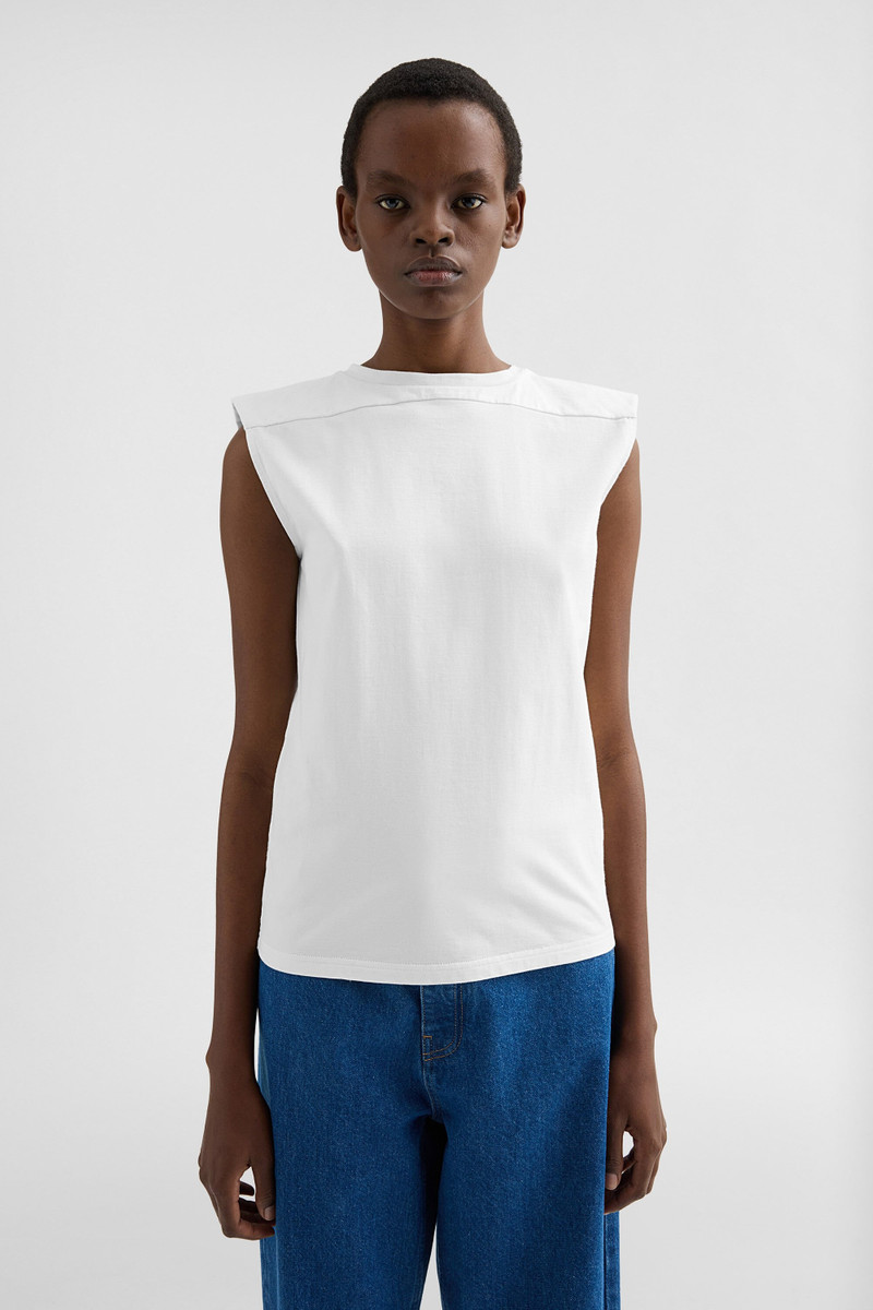 Cotton Jersey Crew-Neck Top 3