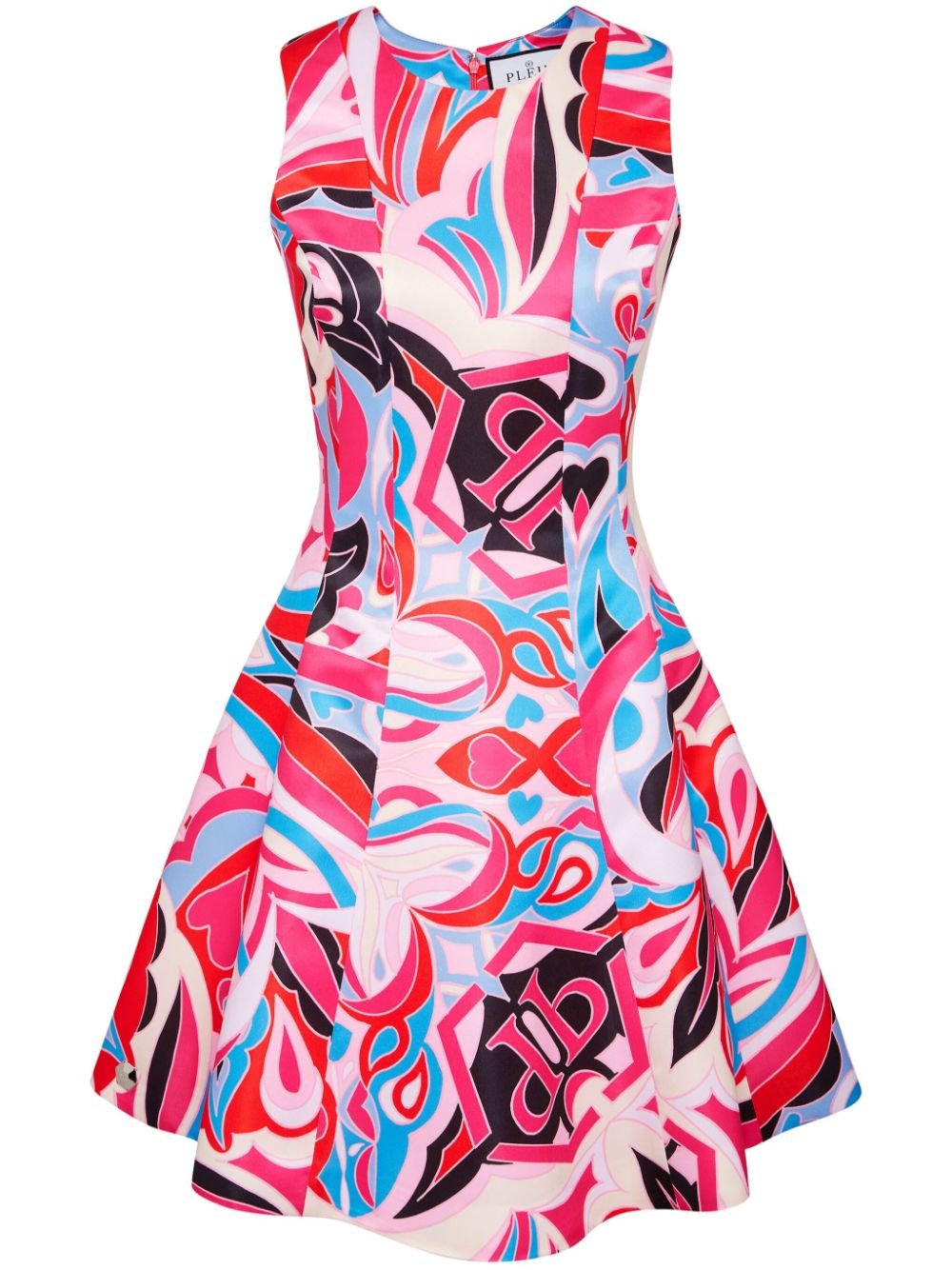 Colorful Circus flared dress - 1